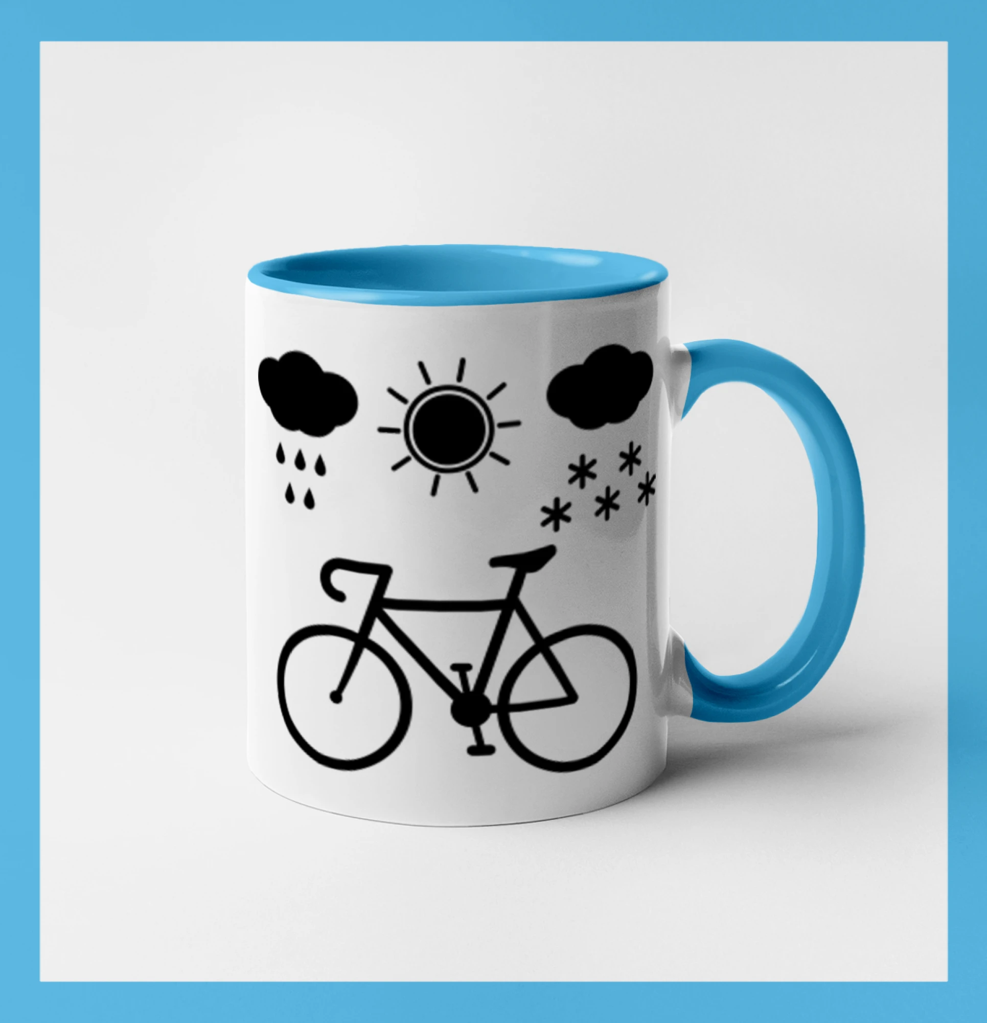 Cyklista za každého počasí