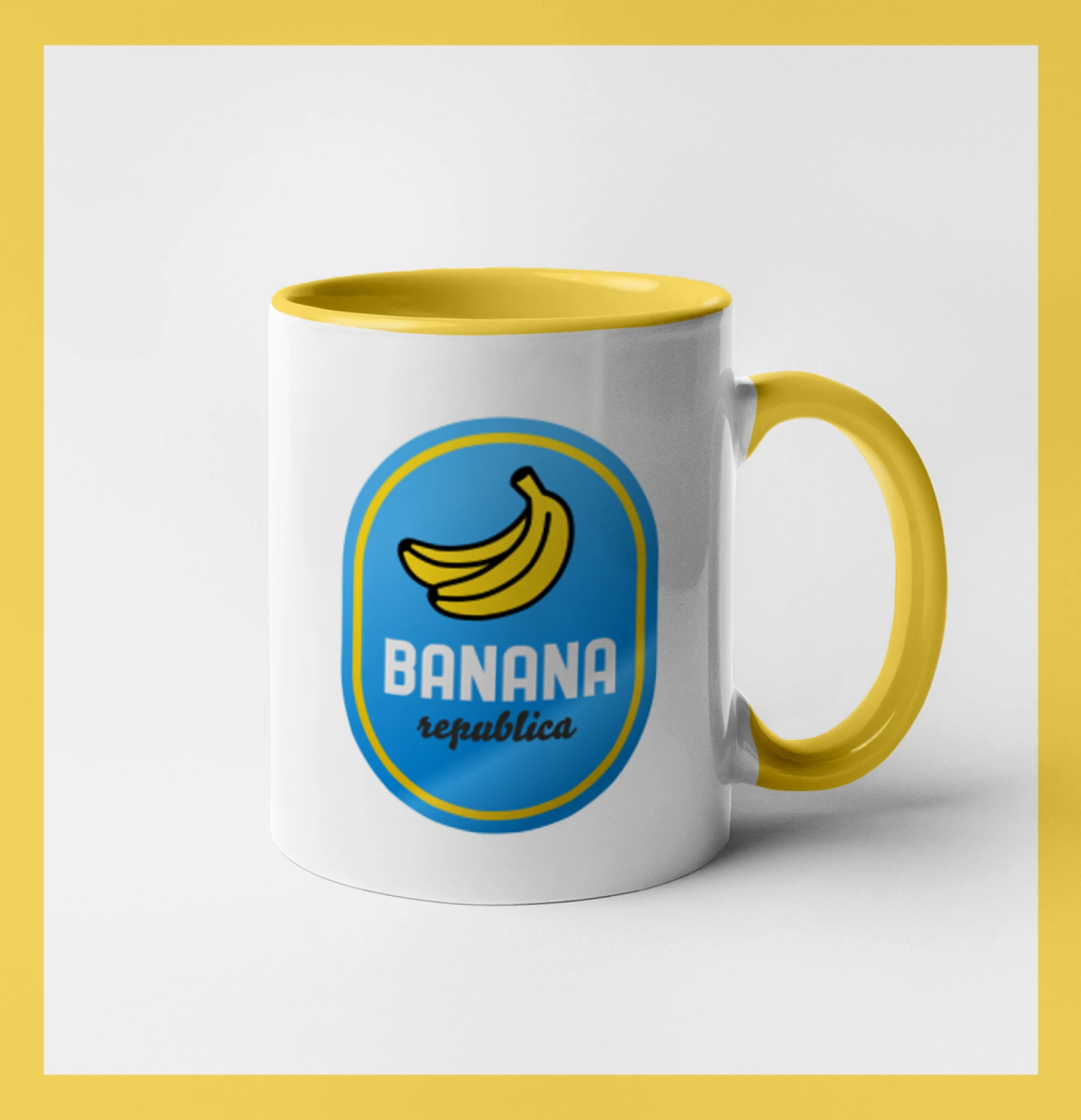 Politické tričká - Banana republica - Hrnček 