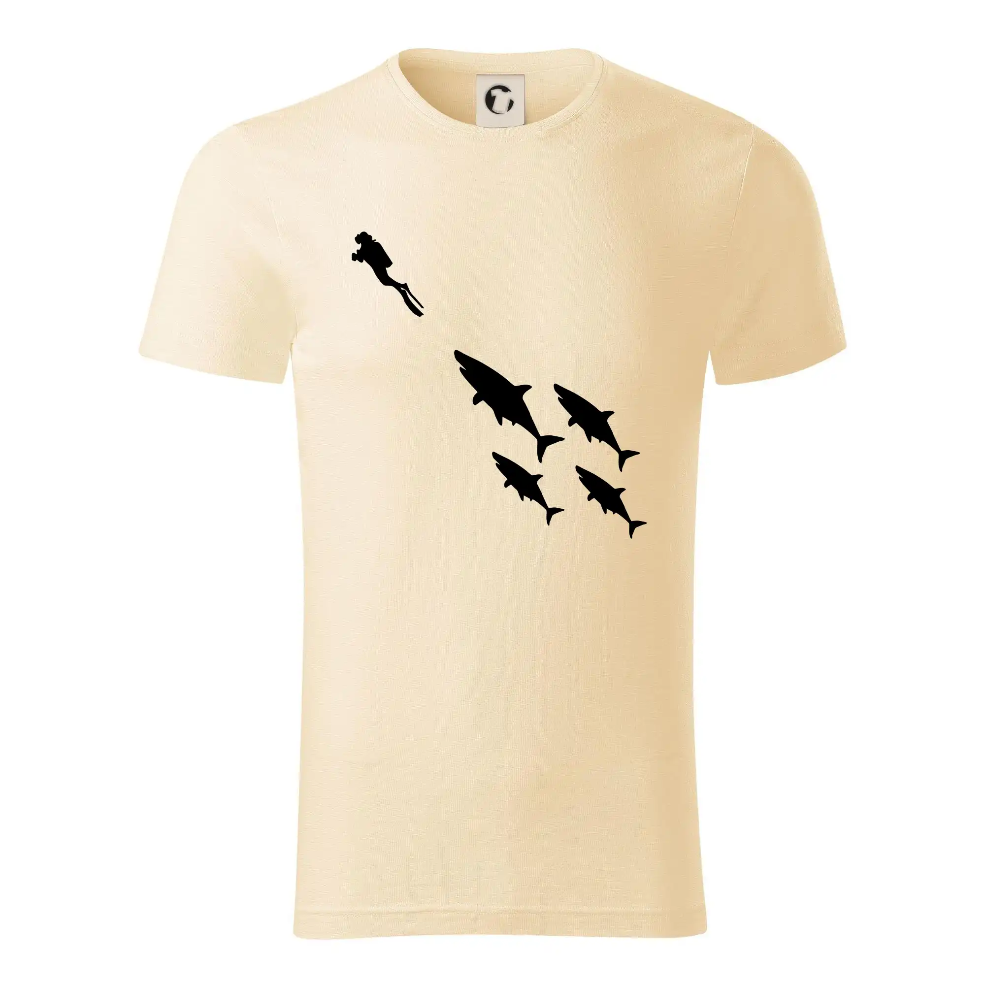 Potápač žraloky Potápač žraloky