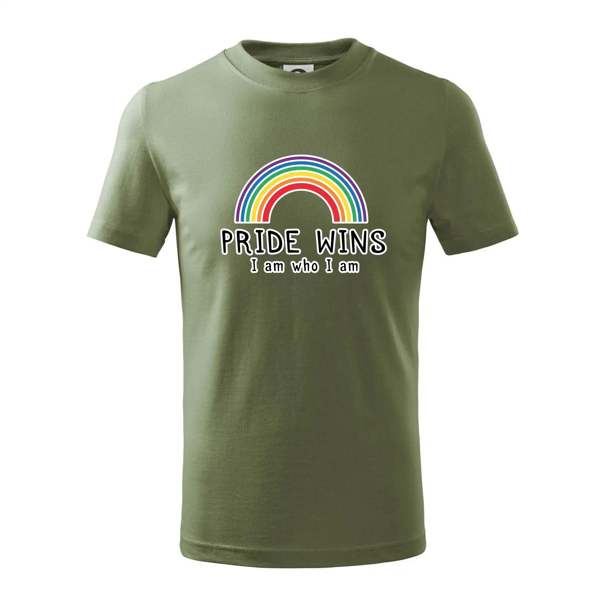 Tričká pre LGBT a Queer komunitu - Pride wins i am who i am - Tričko detské bavlnené
