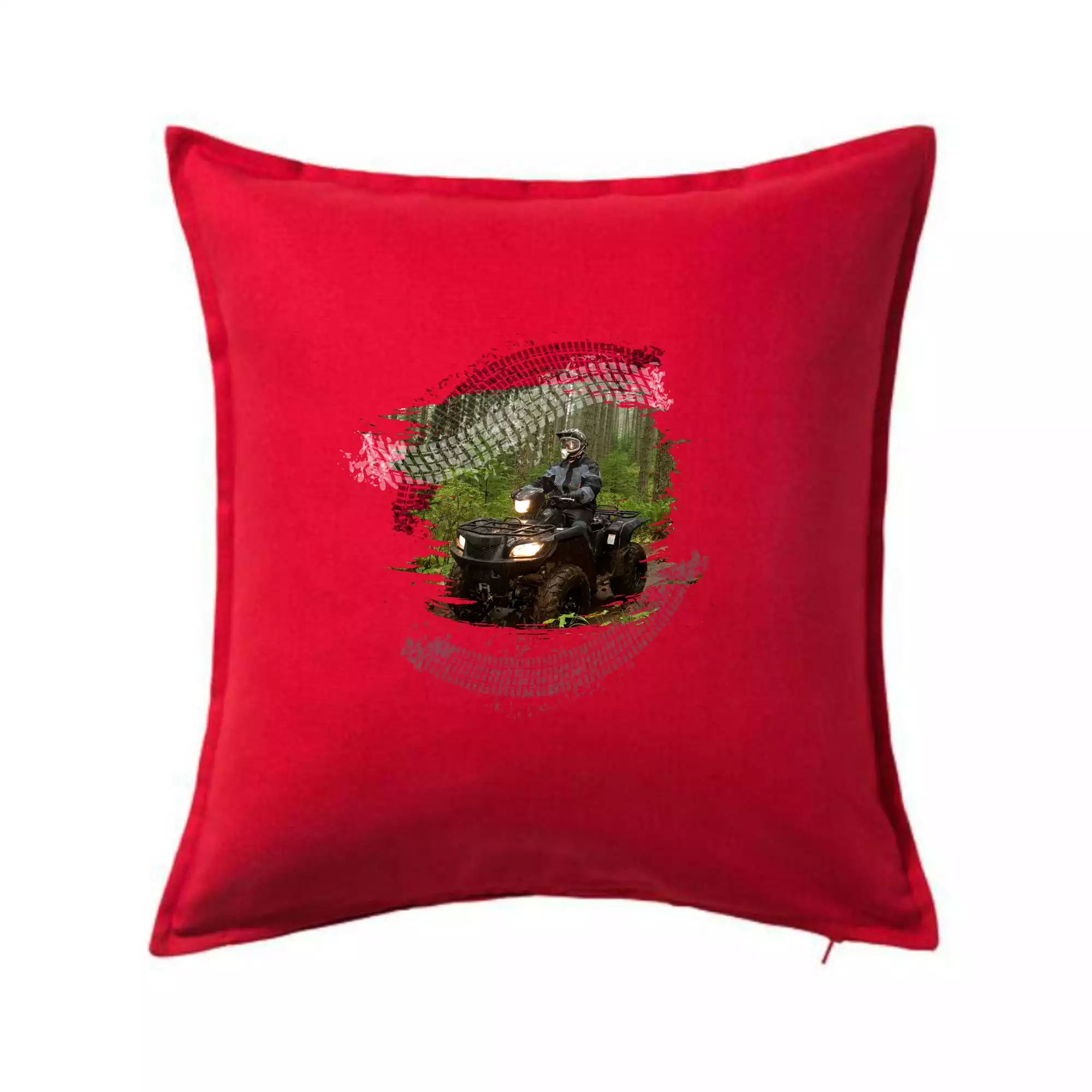 ATV čtyřkolka v lese
