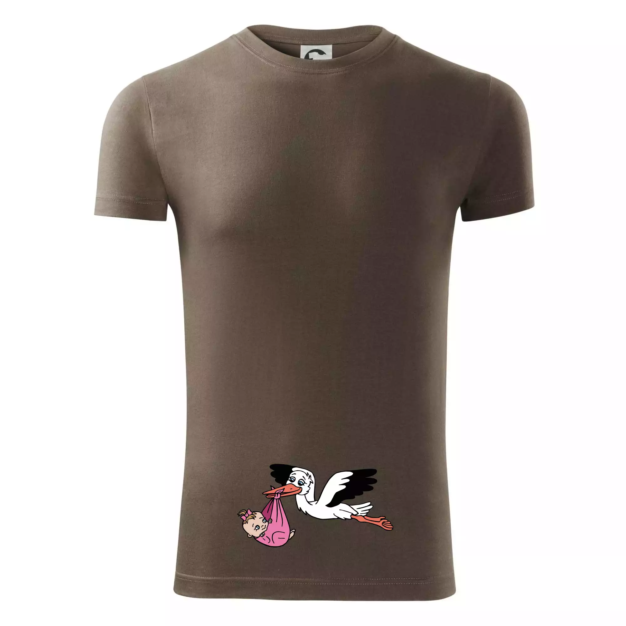 Čáp a miminko - holka (Hana-creative)