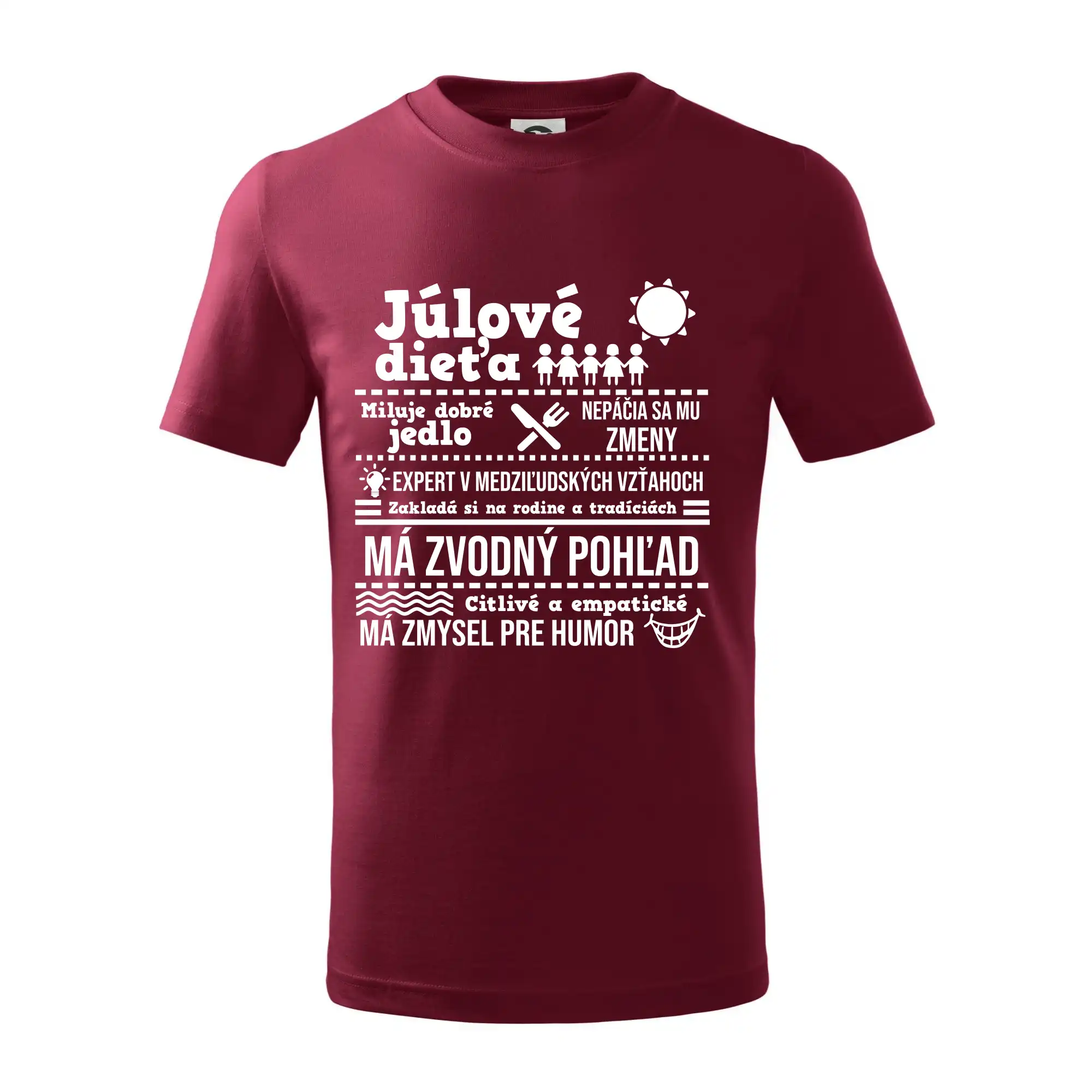 Tričká pre narodených v júli - Narodeniny Júl - Tričko detské bavlnené