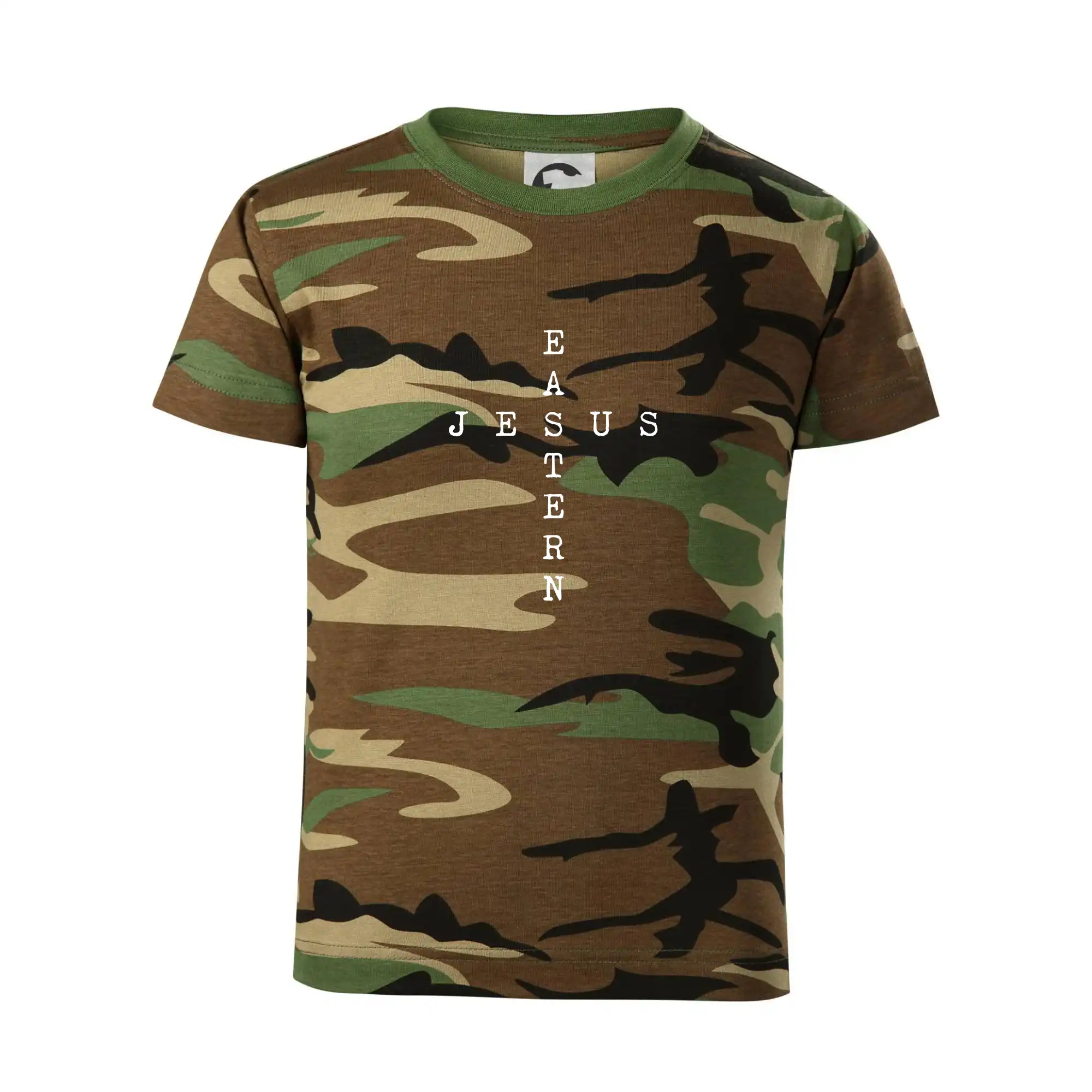 Eastern Jesus - Detské maskáčové tričko