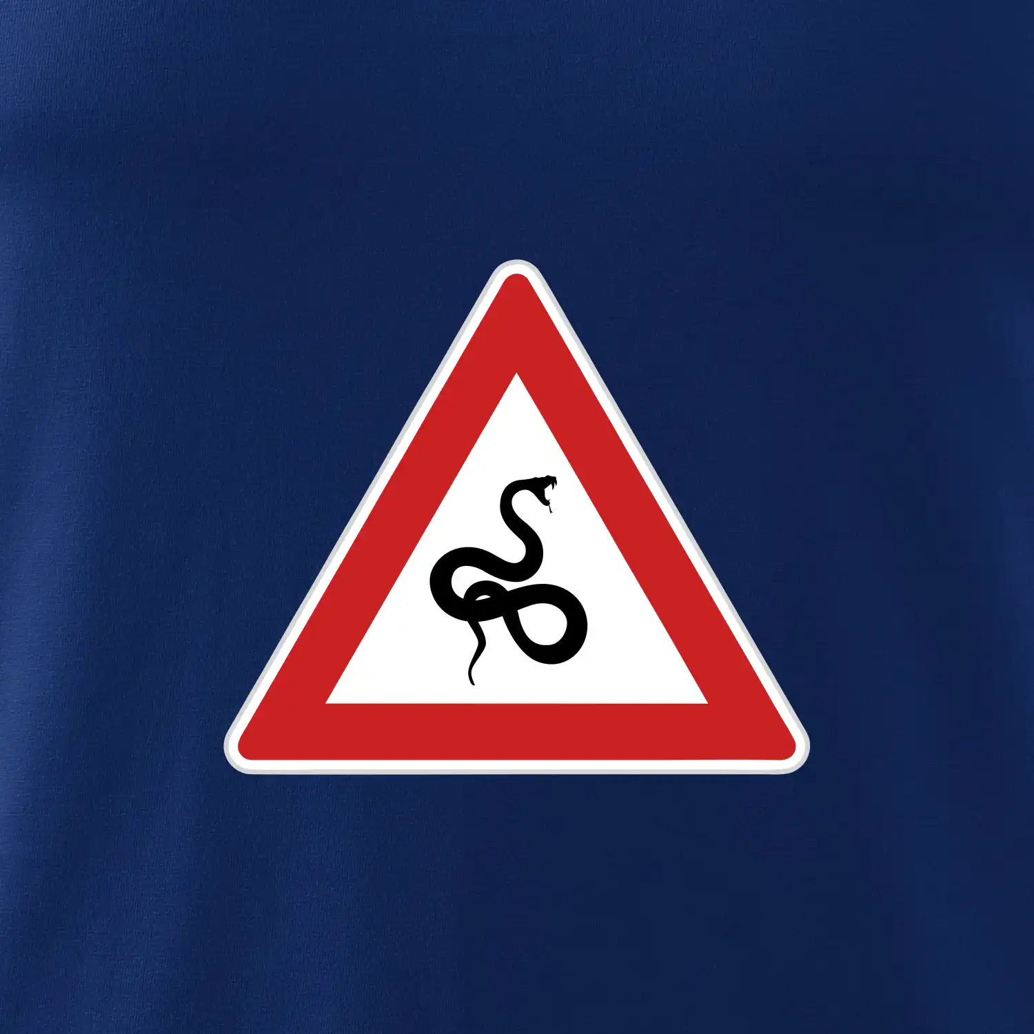 Dopravní značka - Pozor had
