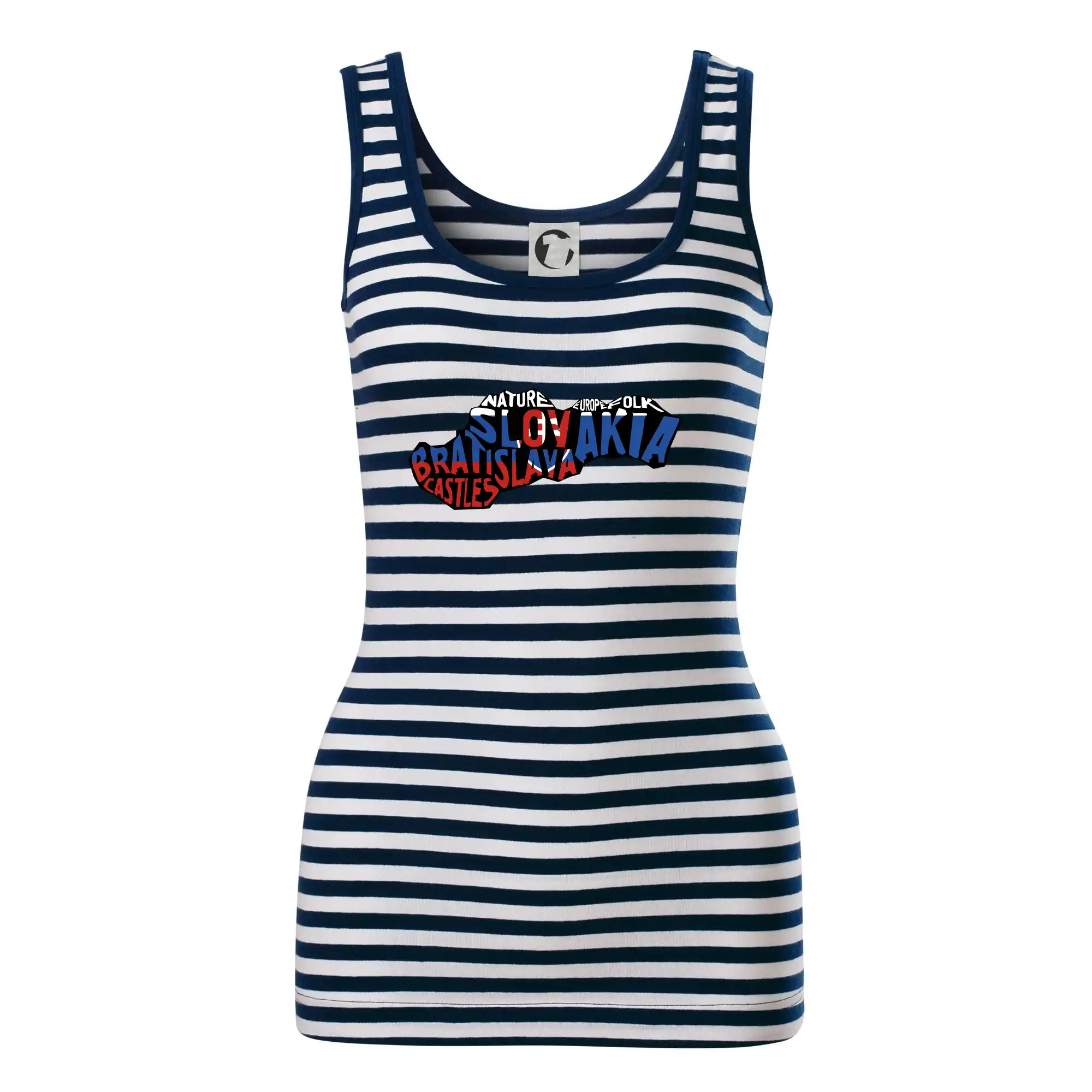 Ostatné mestá / miesta - Mapy - názvy miest - Slovensko - Sailor tielko na vodu