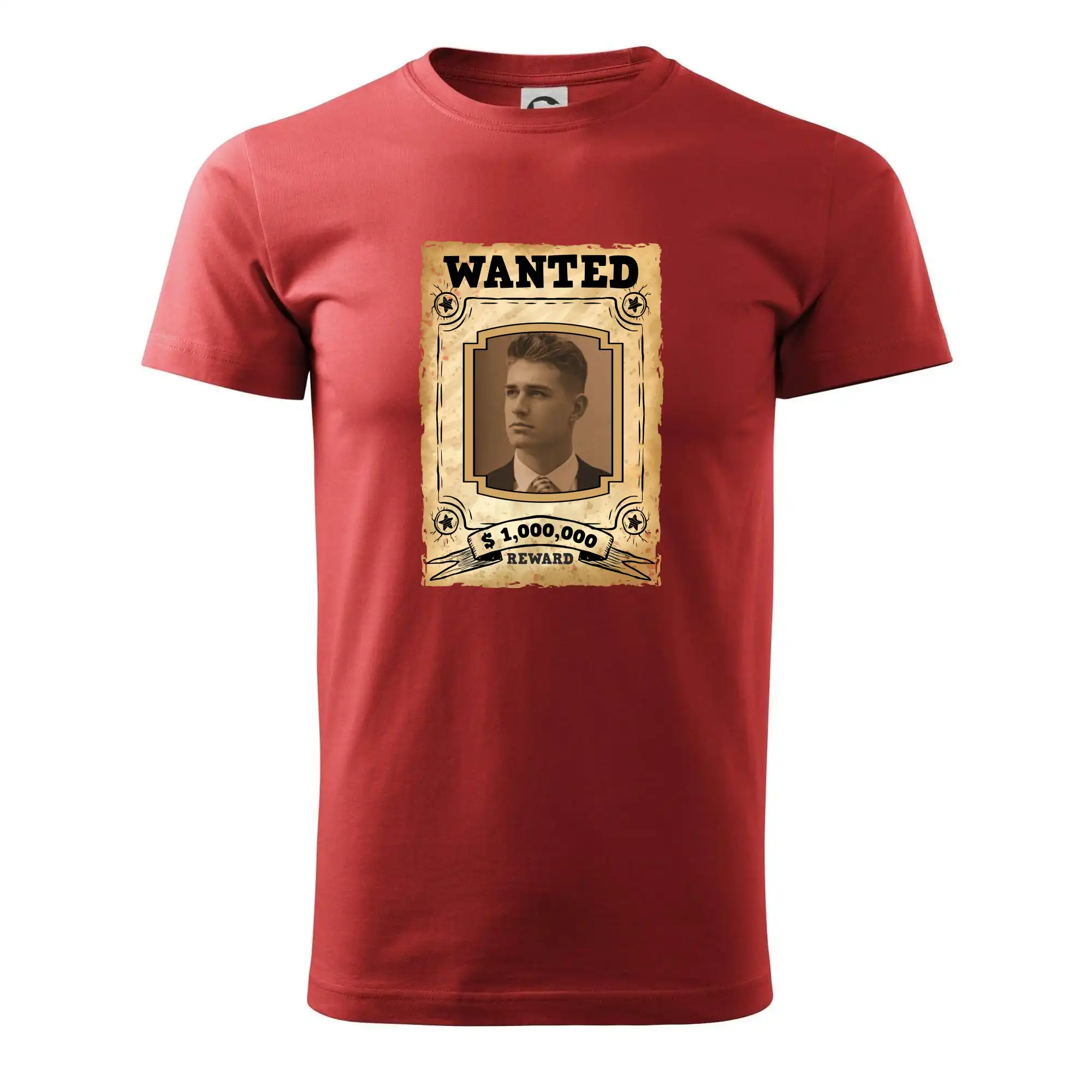 Geek Tričká - Wanted Fotka - Pánske tričko nižšej gramáže