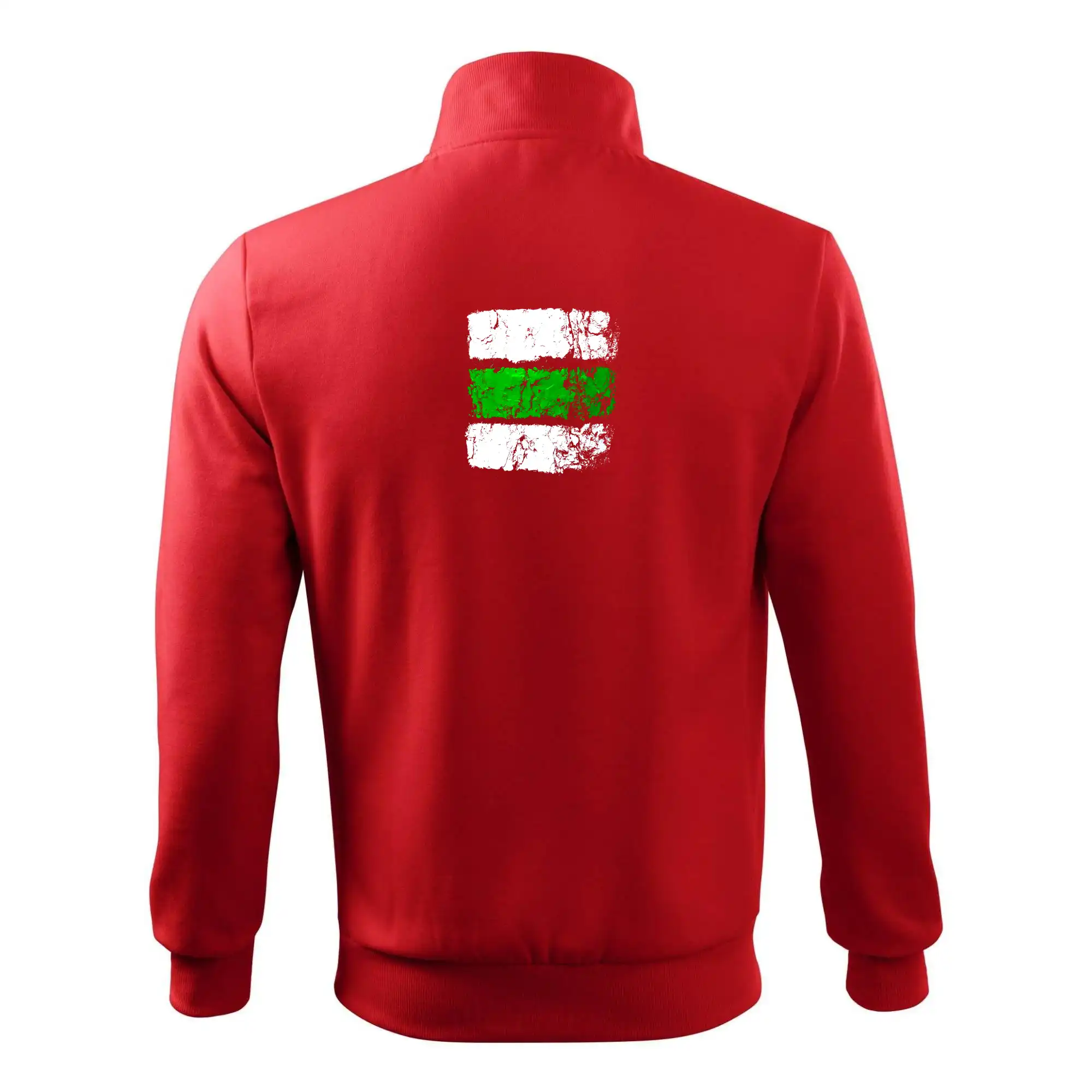 Trička pre cestovateľov - Turistická značka - zelená - Mikina bez kapucne Adventure