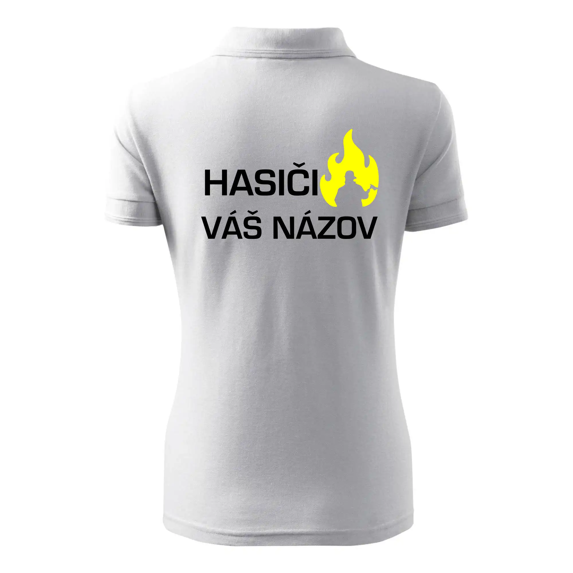 Hasiči - Váš názov - FLUO + Reflexná potlač