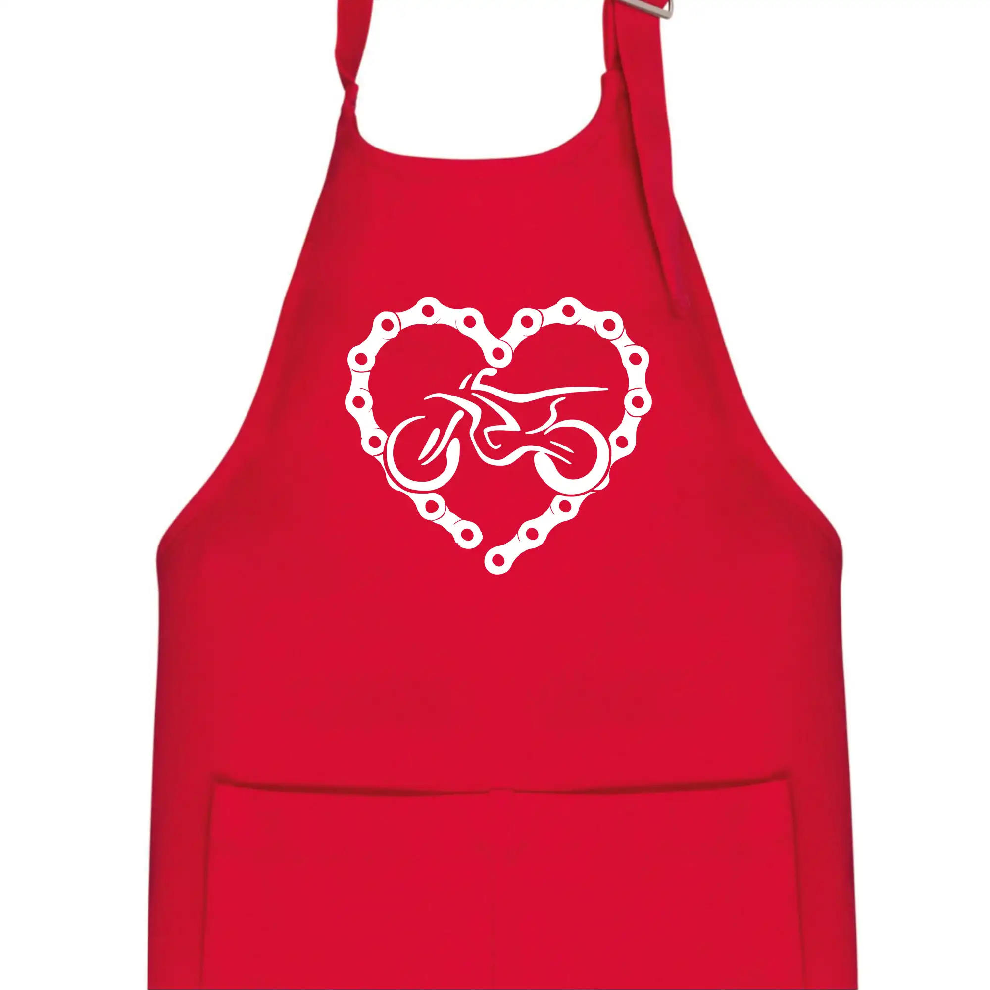 Moto srdce řetěz - enduro