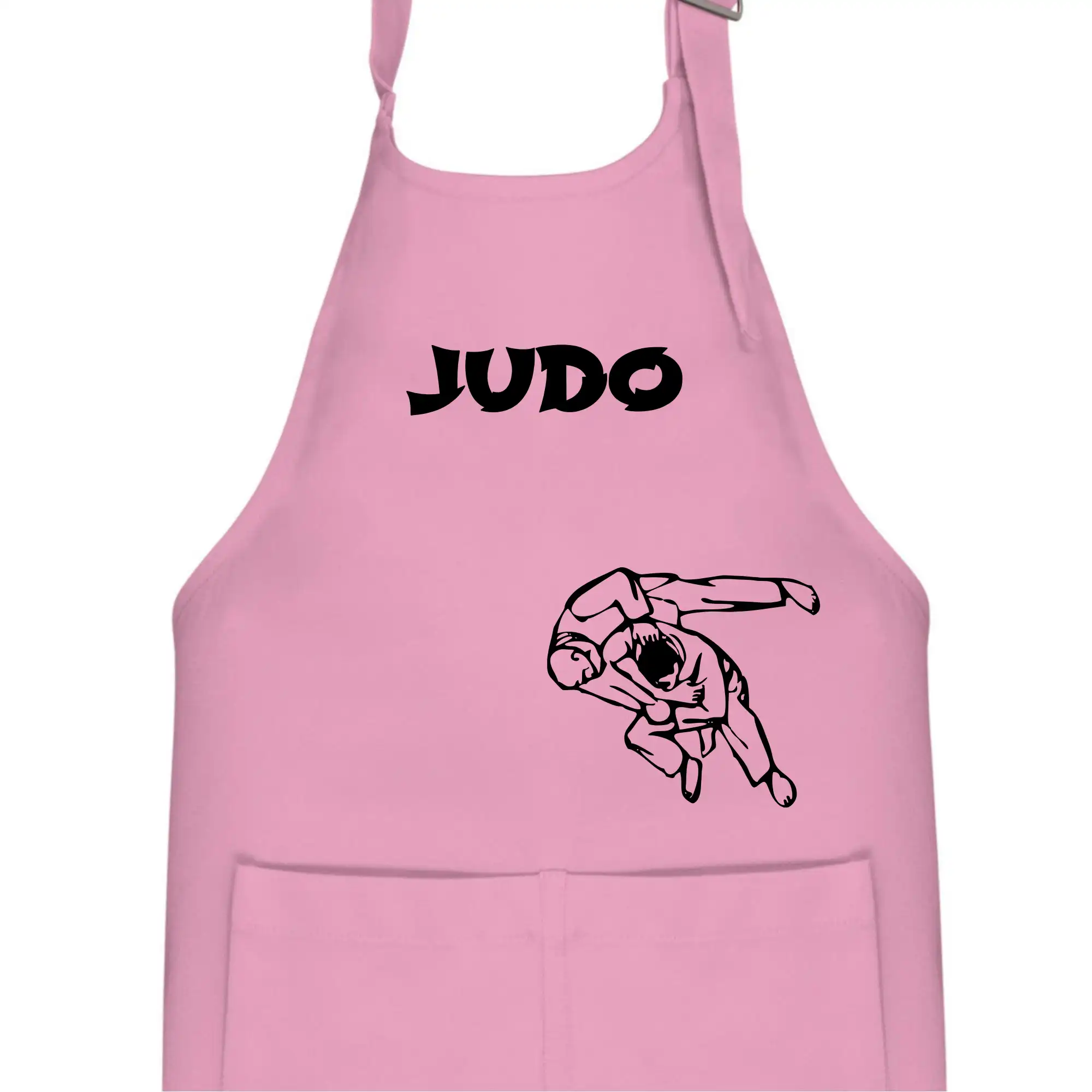 Tričká Judo - Judo nápis + postavy - Detská zástera na varenie