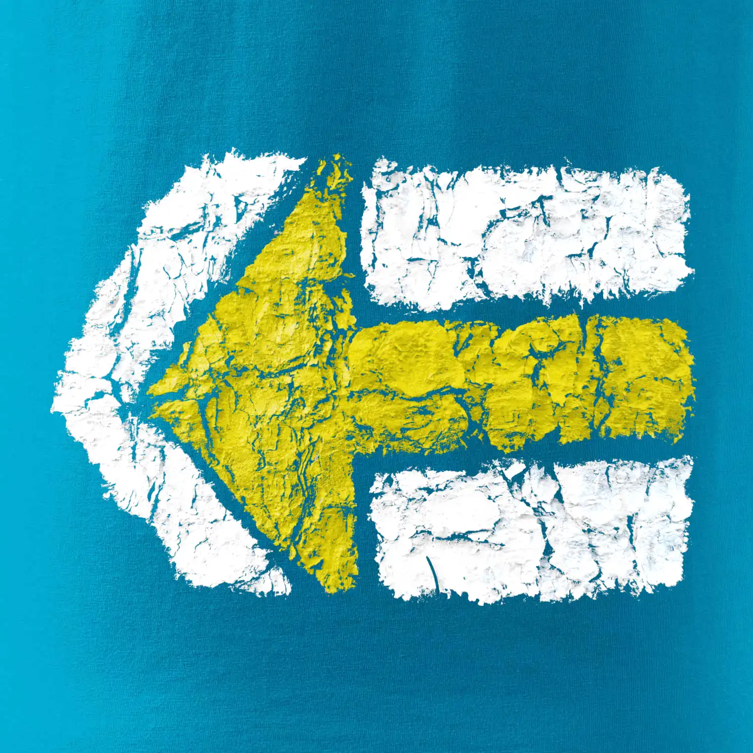 Párová turistická značka žlutá