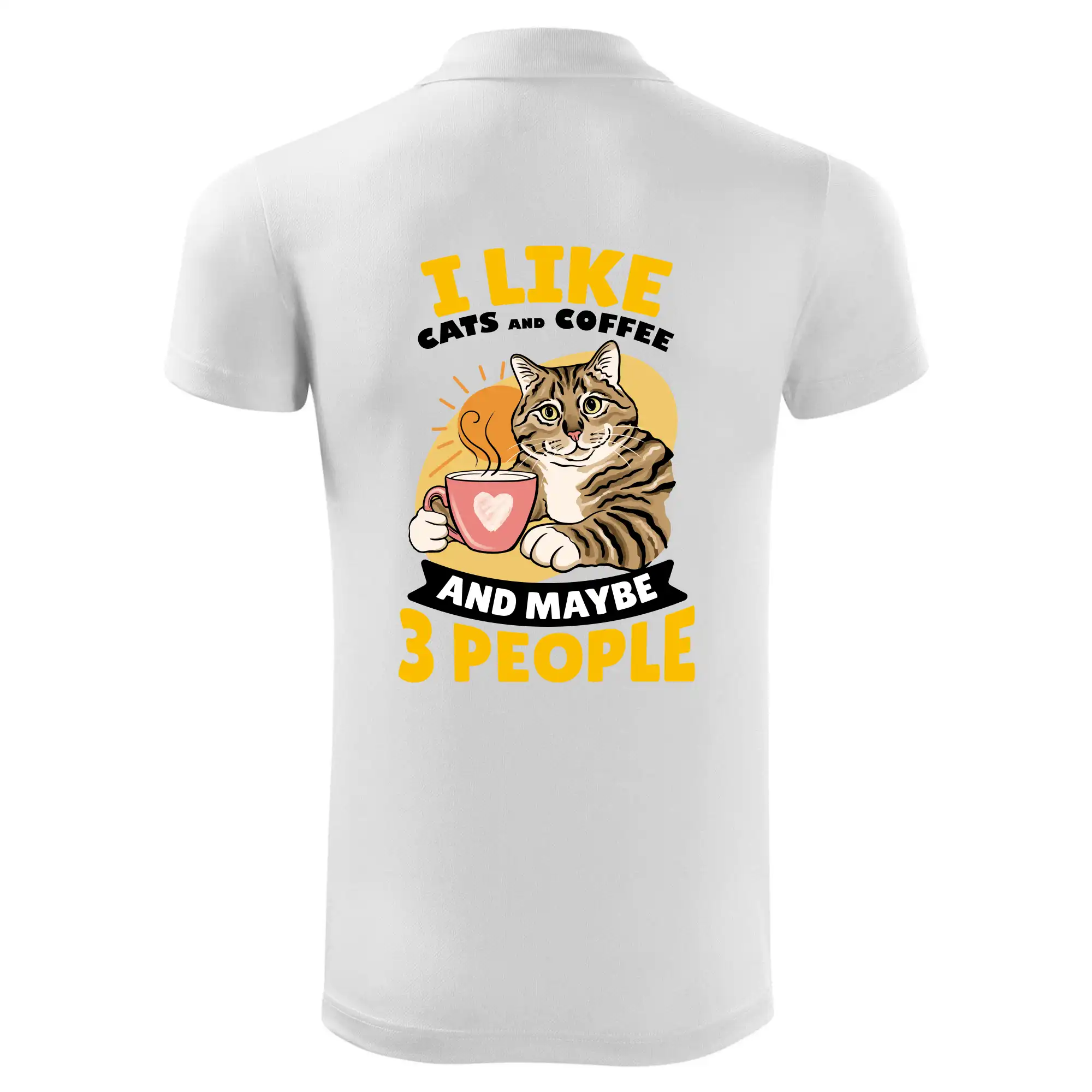 I like cats and coffee and maybe 3 people
