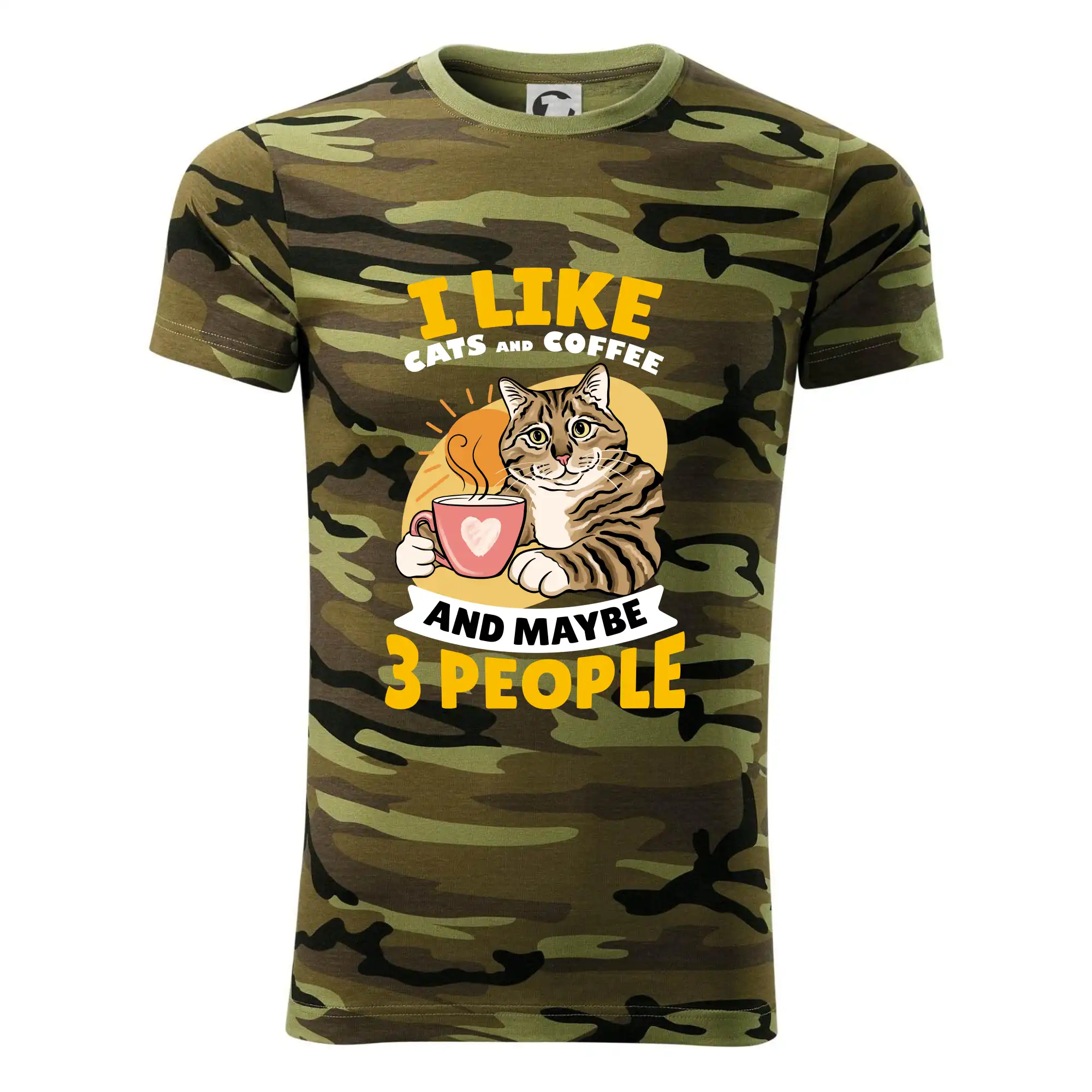 I like cats and coffee and maybe 3 people