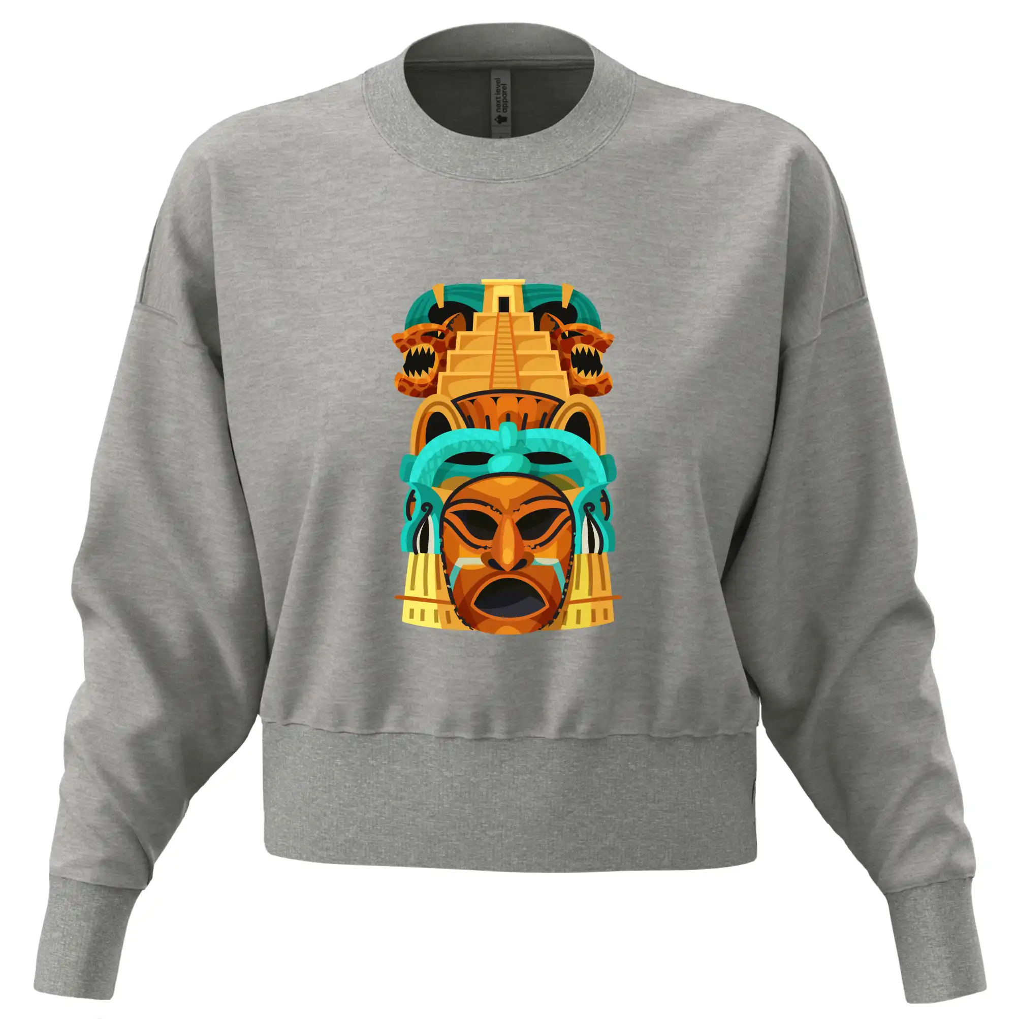 Mayové maska s pyramidou