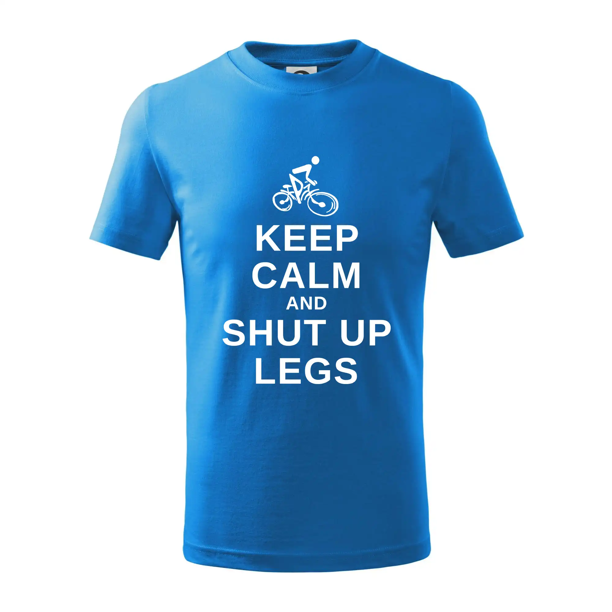 Tričko ako darček pre cyklistu - Keep calm and shut your legs - Tričko detské bavlnené