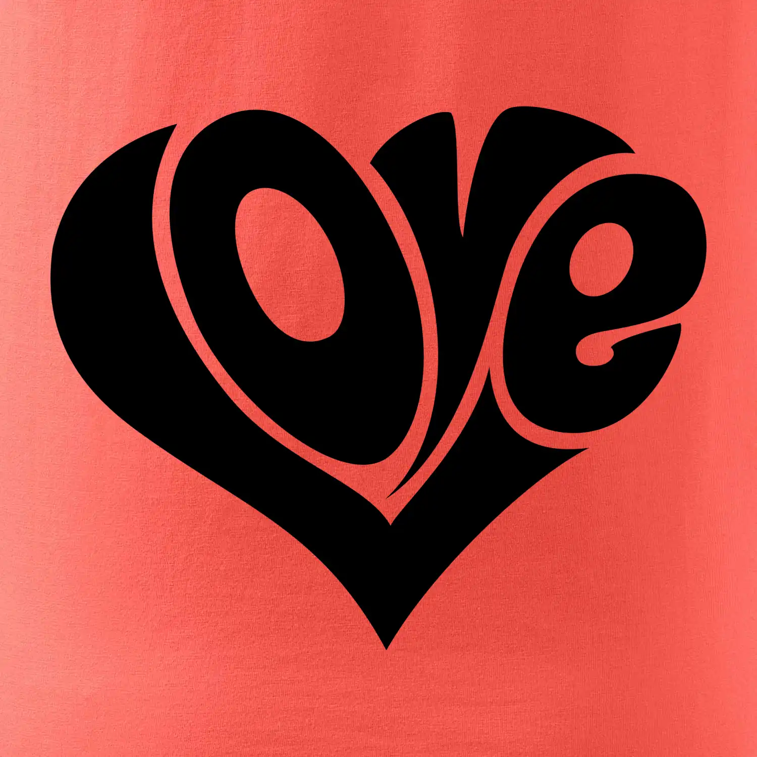 Love nápis jednoduchý