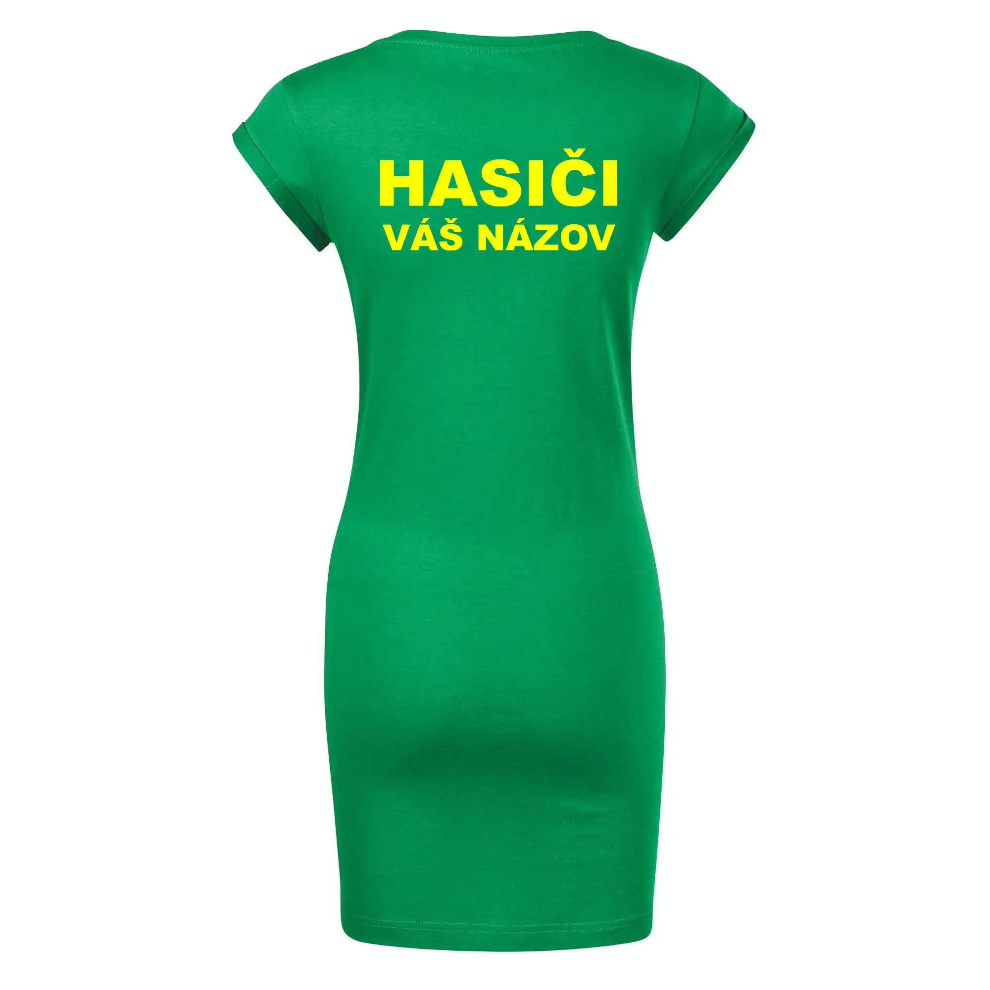 Hasiči - žltý nápis - váš názov zboru