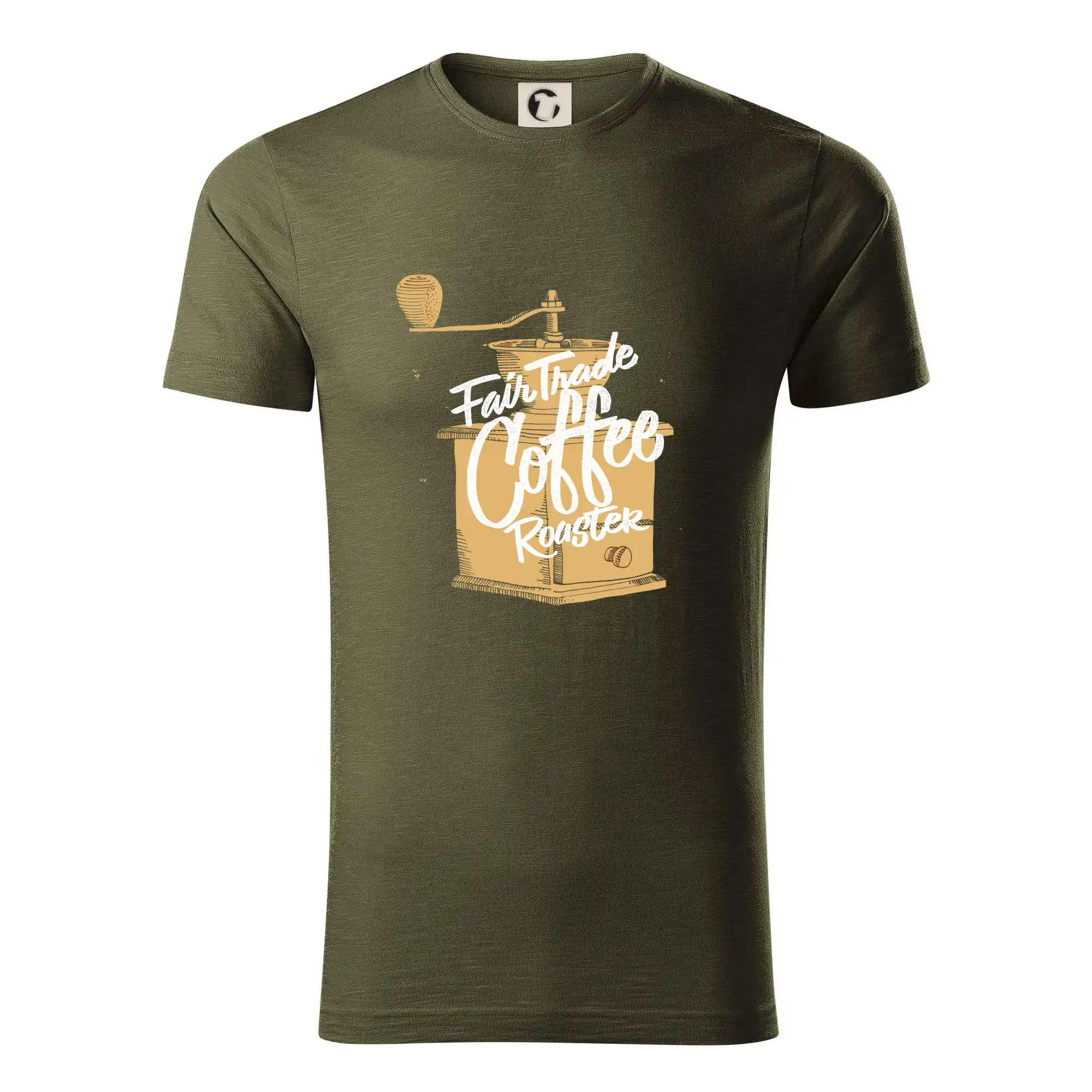 Motívy pre baristu a milovníkov kávy - Kafemlýnek - Tričko z organickej bavlny