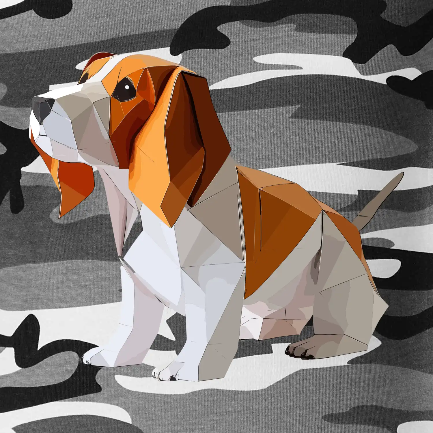 Bígl slepený z papíru