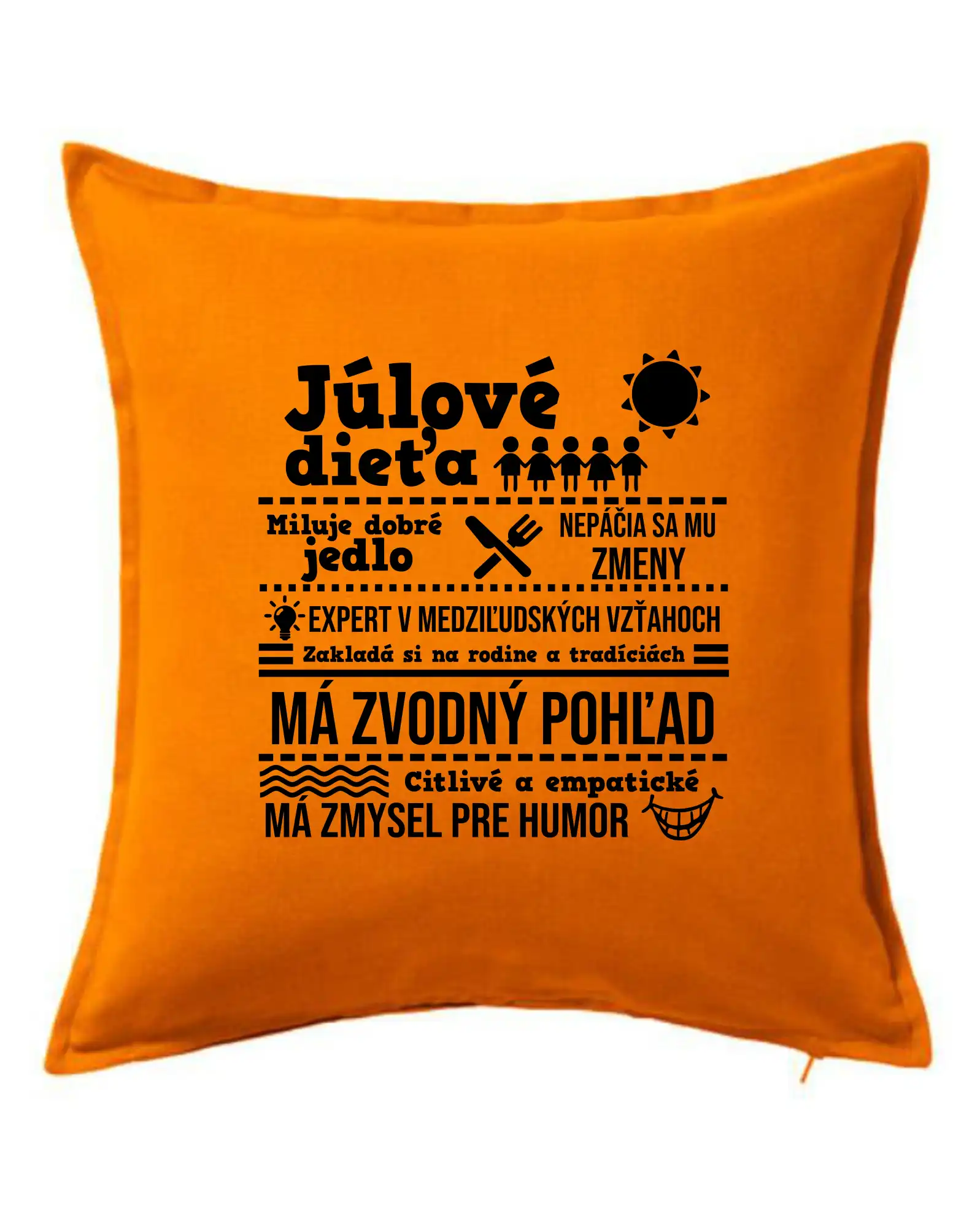 Tričká pre narodených v júli - Narodeniny Júl - Vankúš 50x50