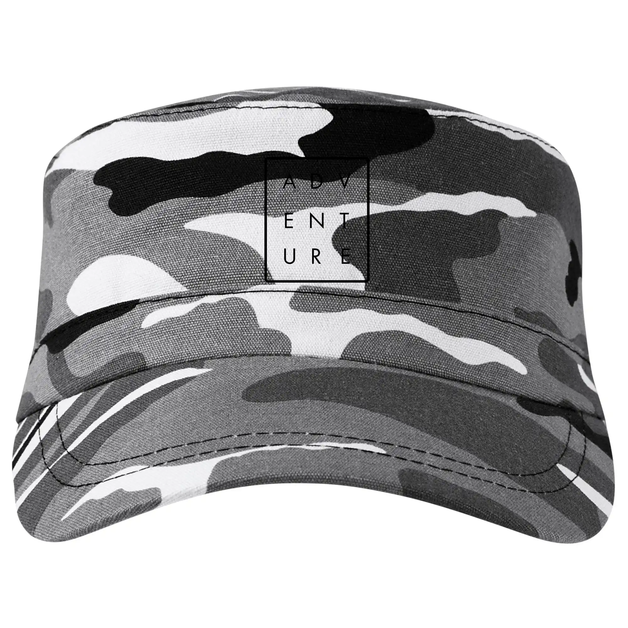 Trička pre cestovateľov - Adventure obdĺžnik - Šiltovka CAMO