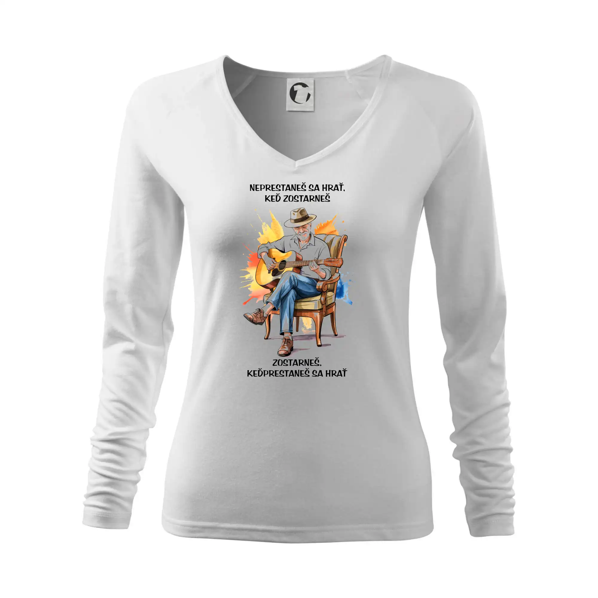 Neprestaneš hrať,keď zostarneš - Tričko dámske Elegance