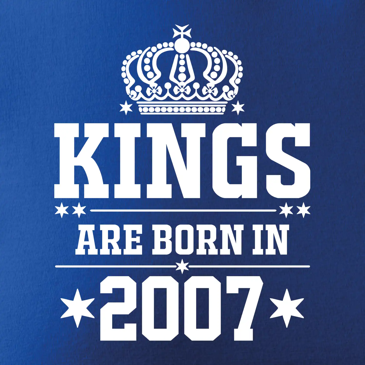Kings are born in 2007
