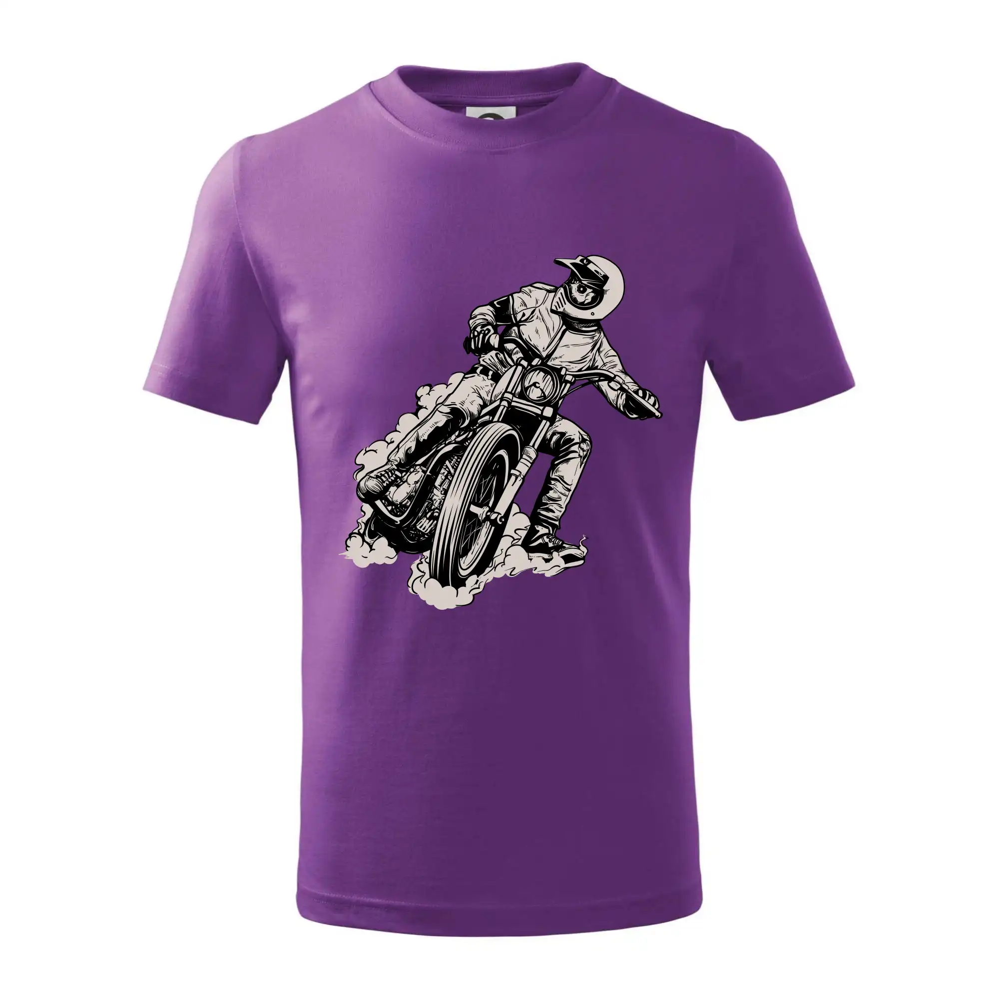 Motocross tričká - Motorkár bokom - Tričko detské bavlnené