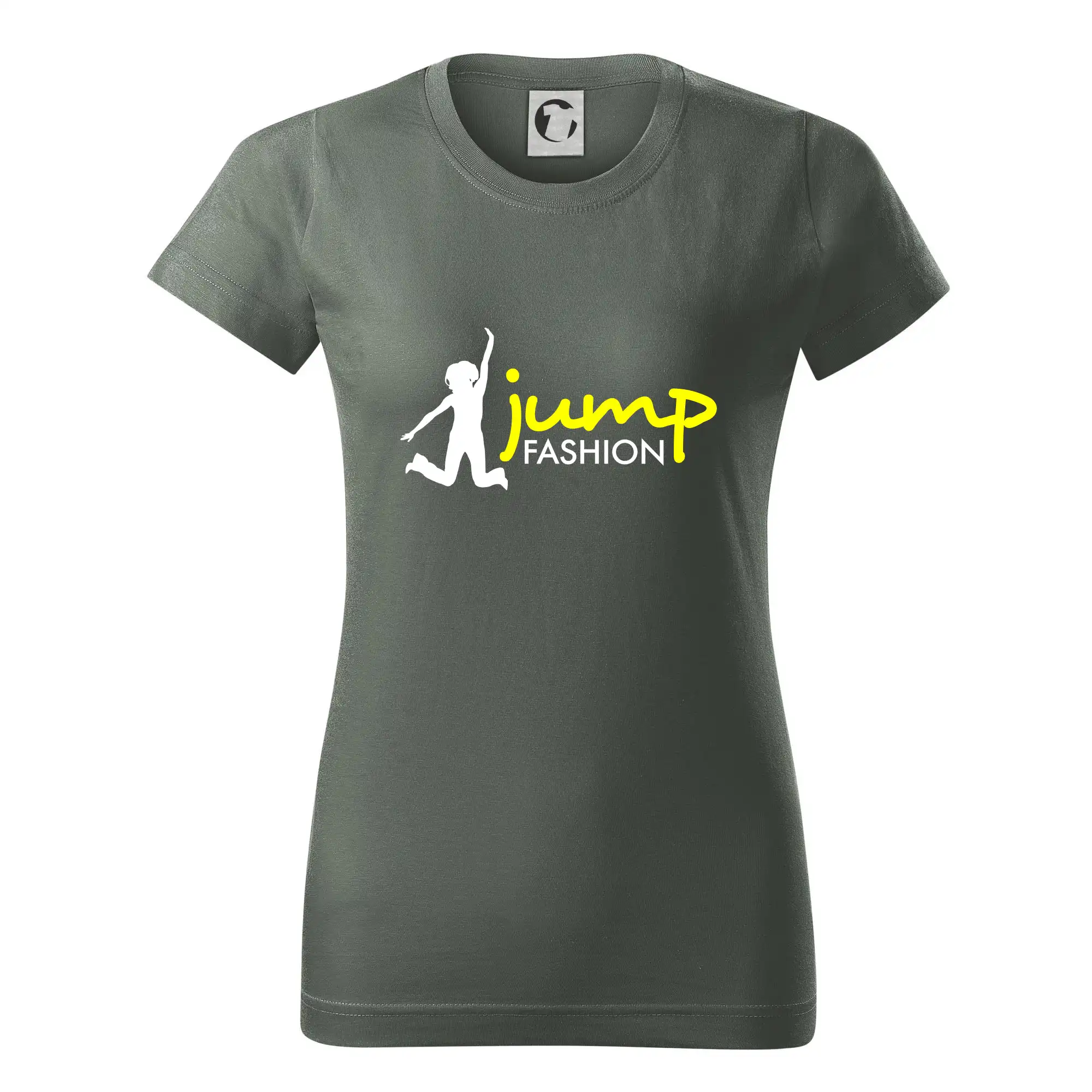 Tričká na jump - Jump fashion - Dámske tričko basic - ľahko voľnejšie a dlhšie