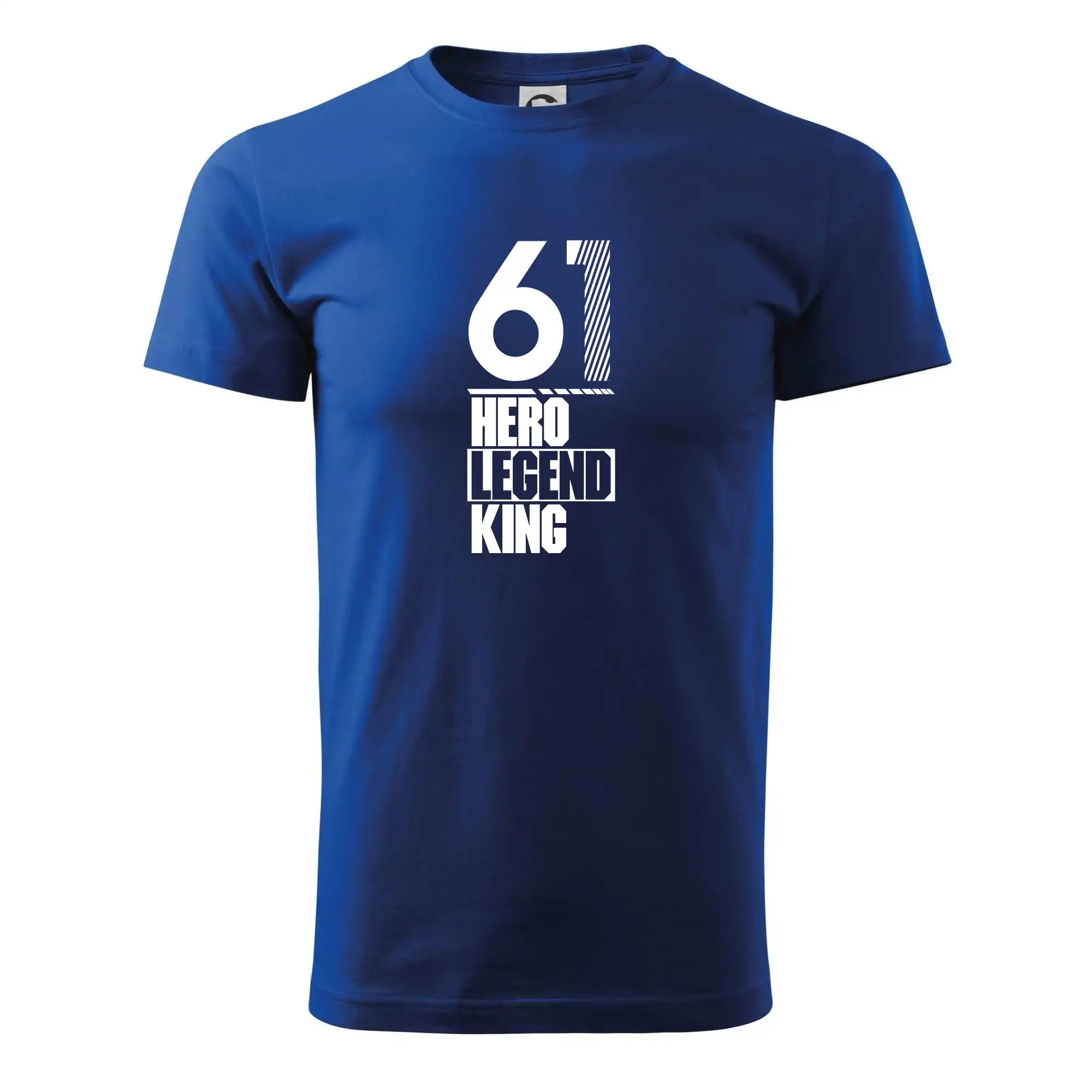 Narodeninové tričká pre hrdinov - Hero, Legend, King 1961 - Klasické pánske tričko vyššej gramáže