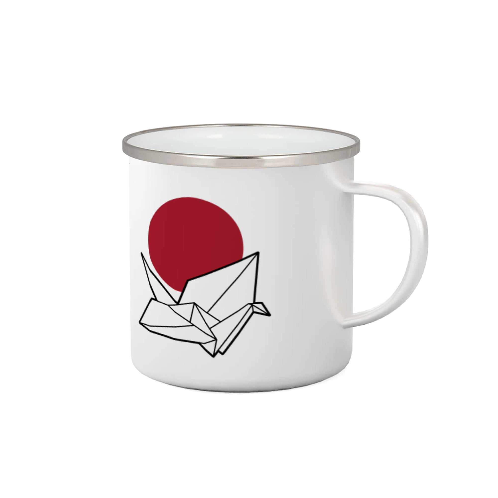 Tričká s japonskou tematikou - Japan culture - origami - Plecháčik