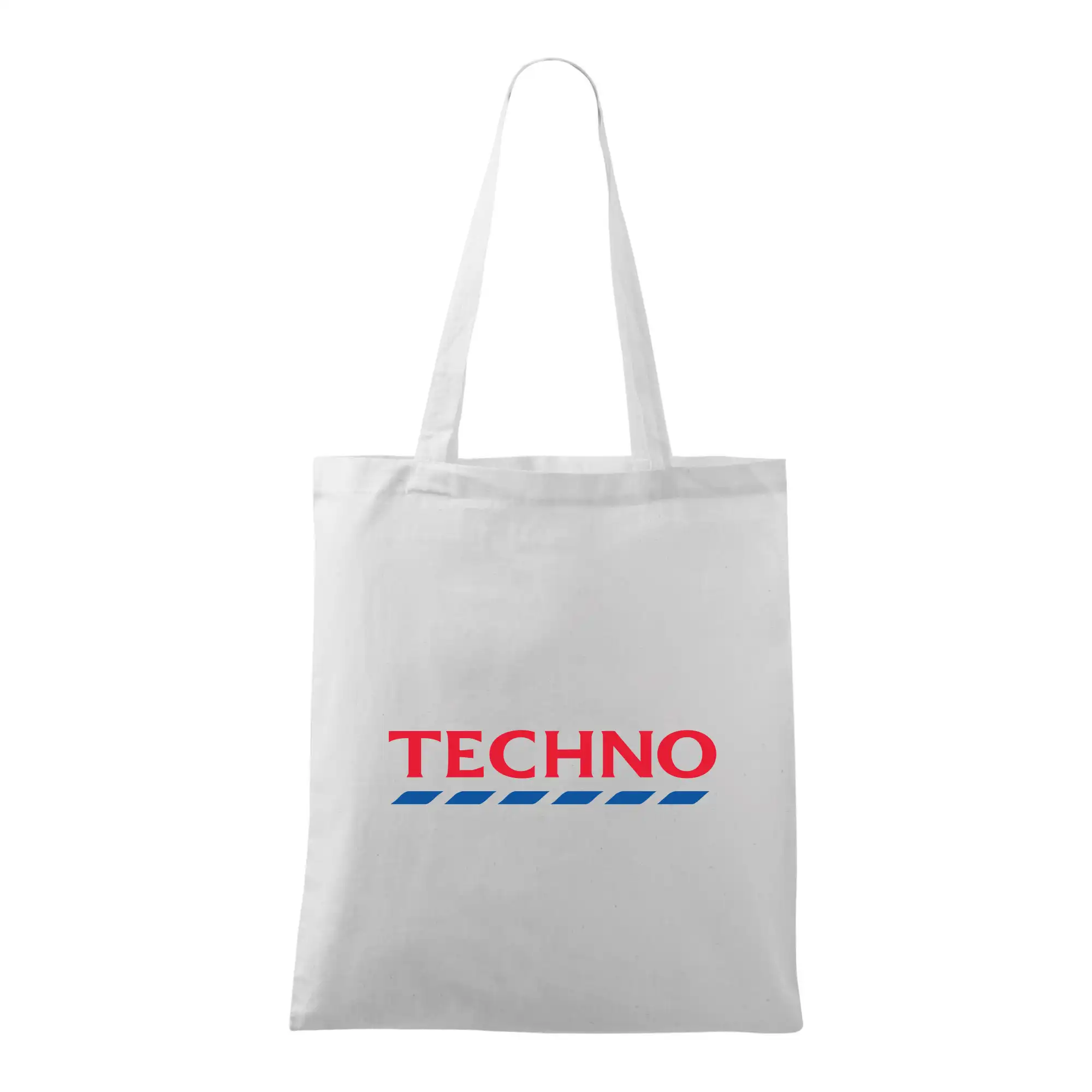 Techno - červeno modrý - Taška bavlnená
