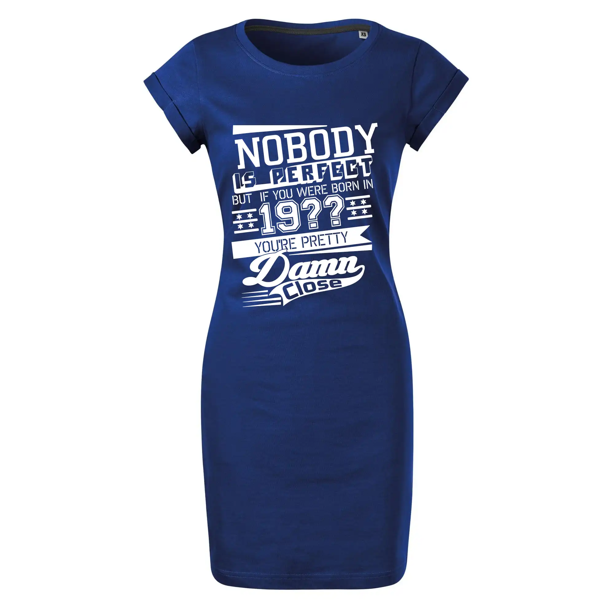 Tričká na párty - Nobody is perfect - Vlastný ročník - Tričko Šaty FREEDOM