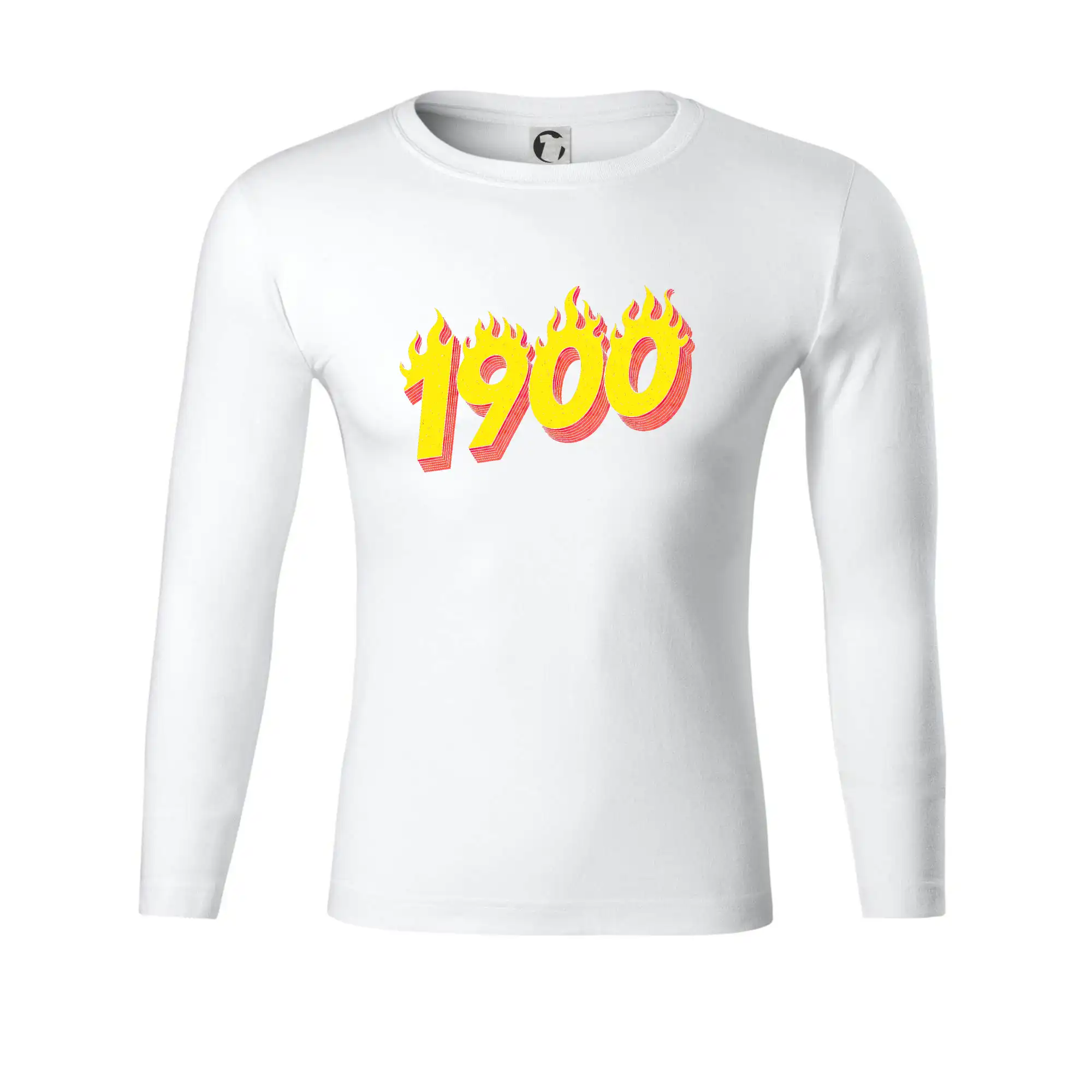 Trička s ročníkom 1996 - Narodeniny v ohni - váš ročník - Tričko Progress s dlhým rukávom