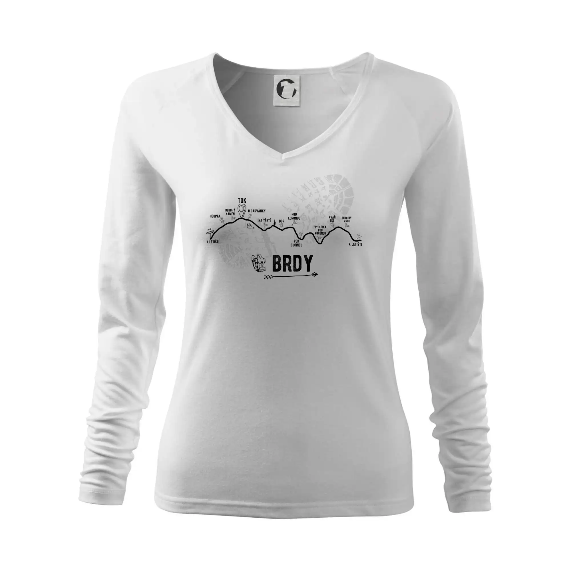Profil kopců - Brdy