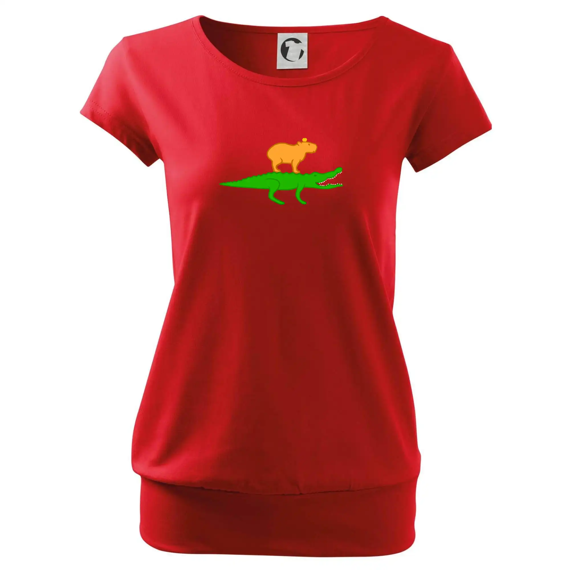 Kapybara na krokodýlovi (Moňas)