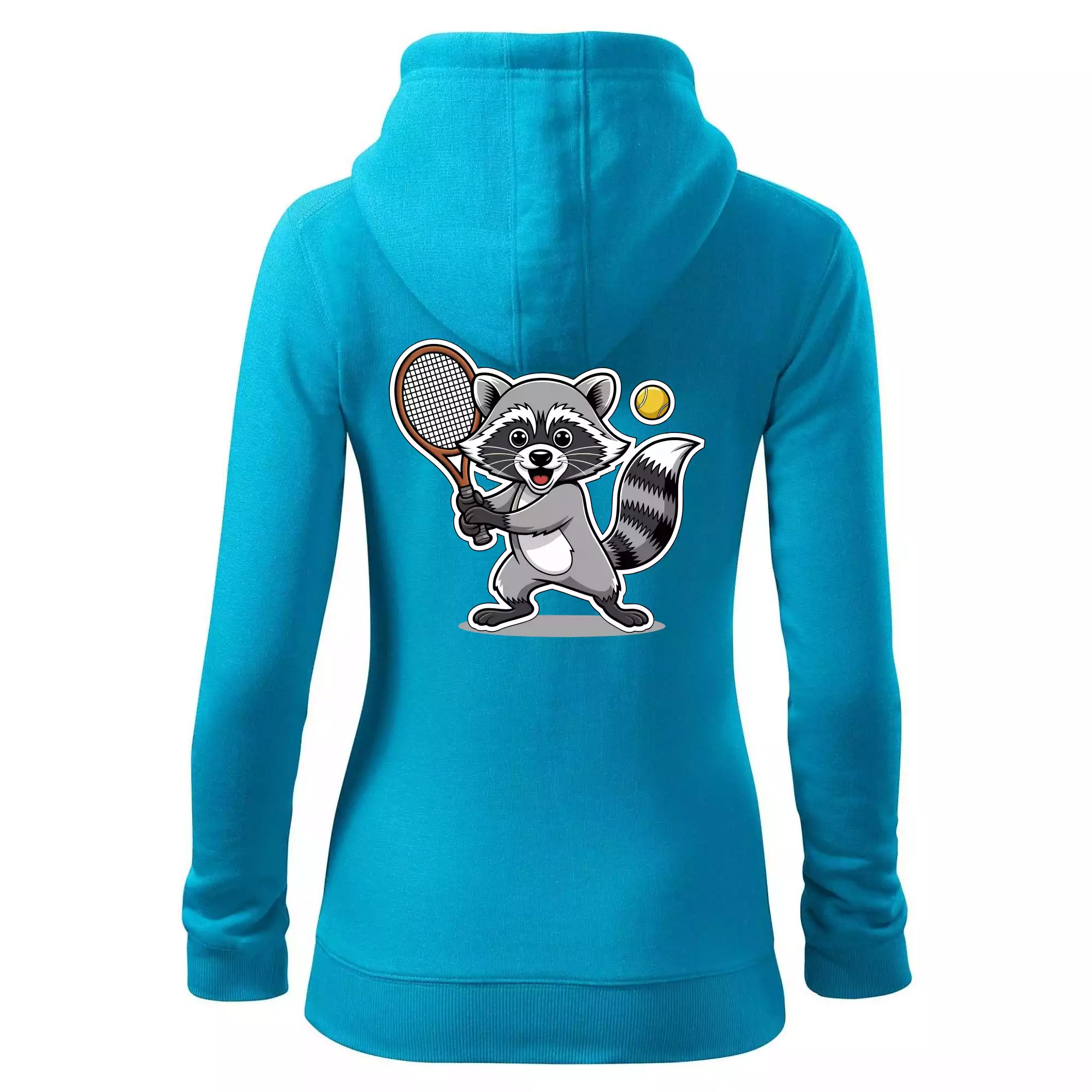 Mýval hraje tenis kreslený