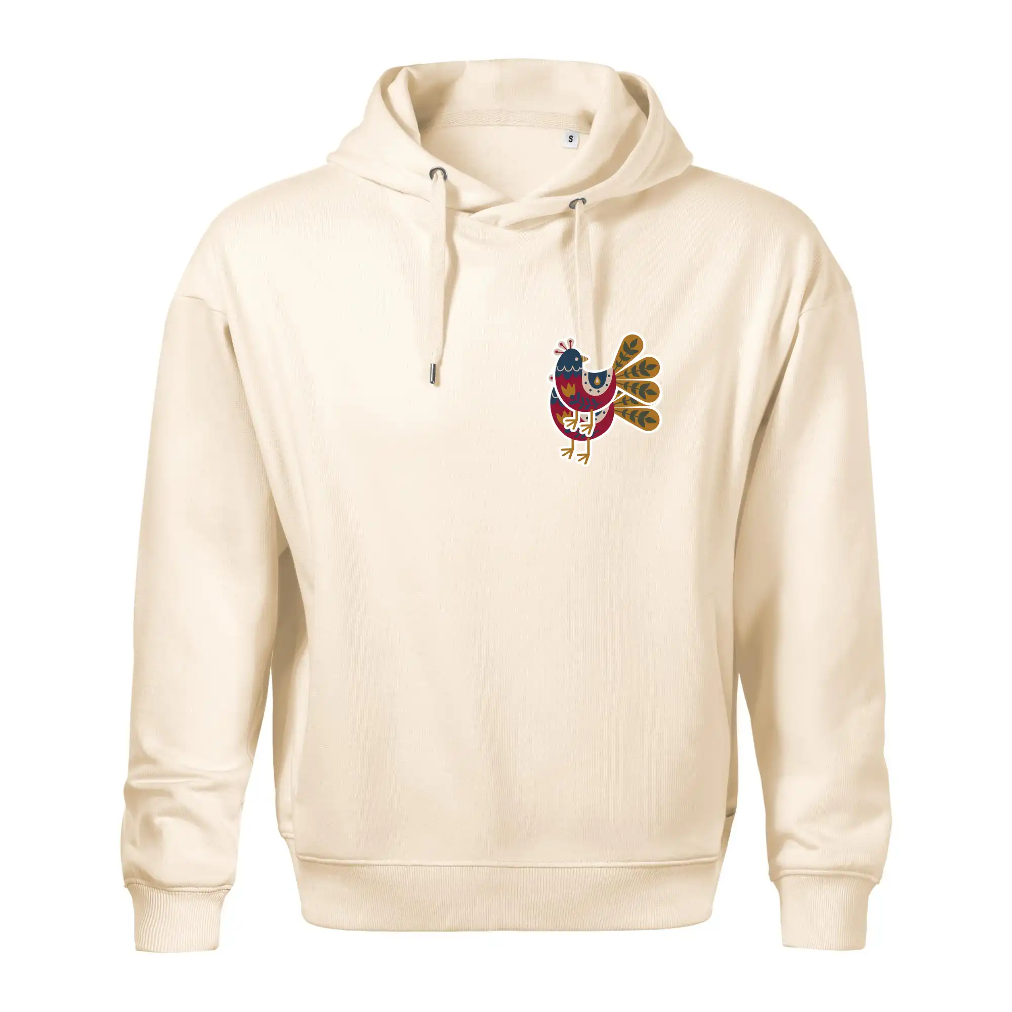 Folklor na prsu slepice