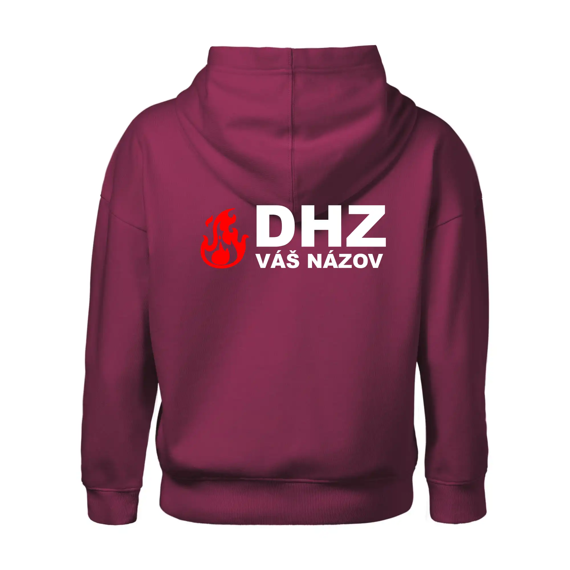 DHZ (oheň, firesport, názov sboru - vlastný nápis)
