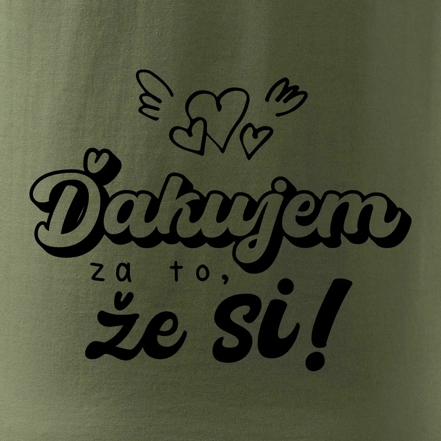 Písacie ďakujem za to, že si