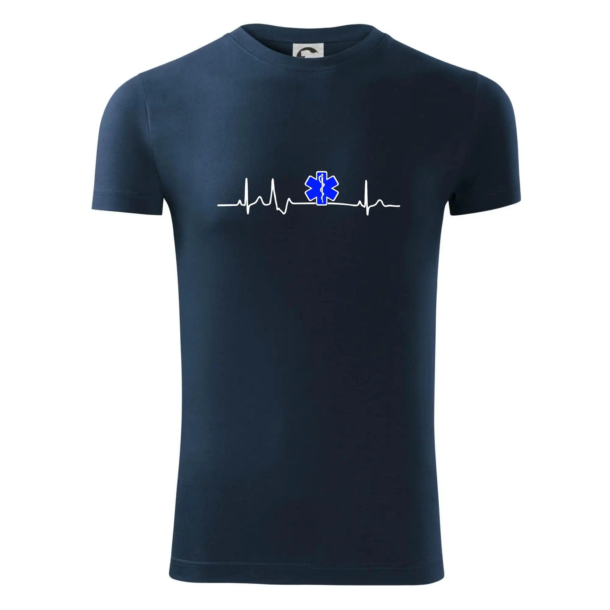 EKG rescue modrá hvězda