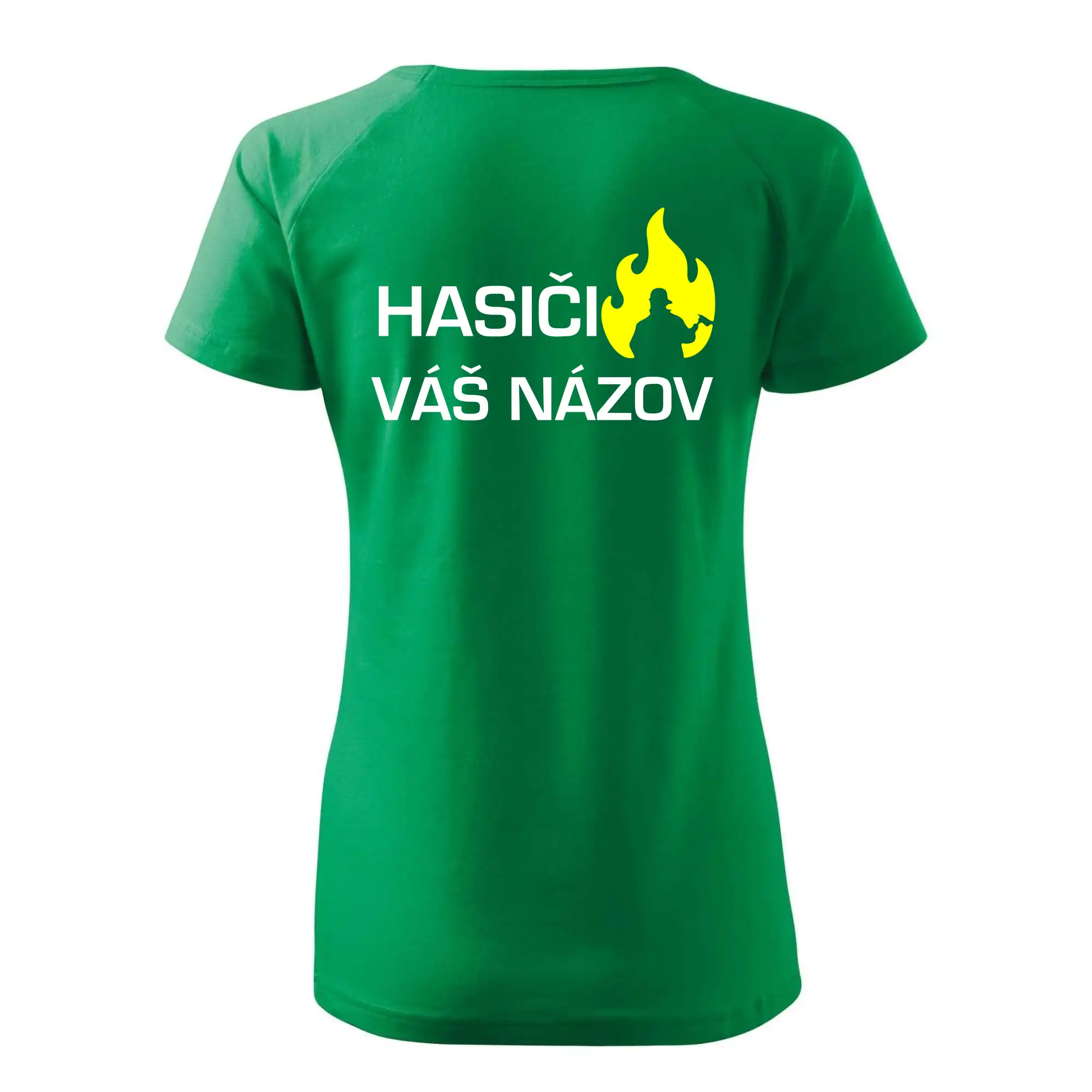 Hasiči - Váš názov - FLUO + Reflexná potlač