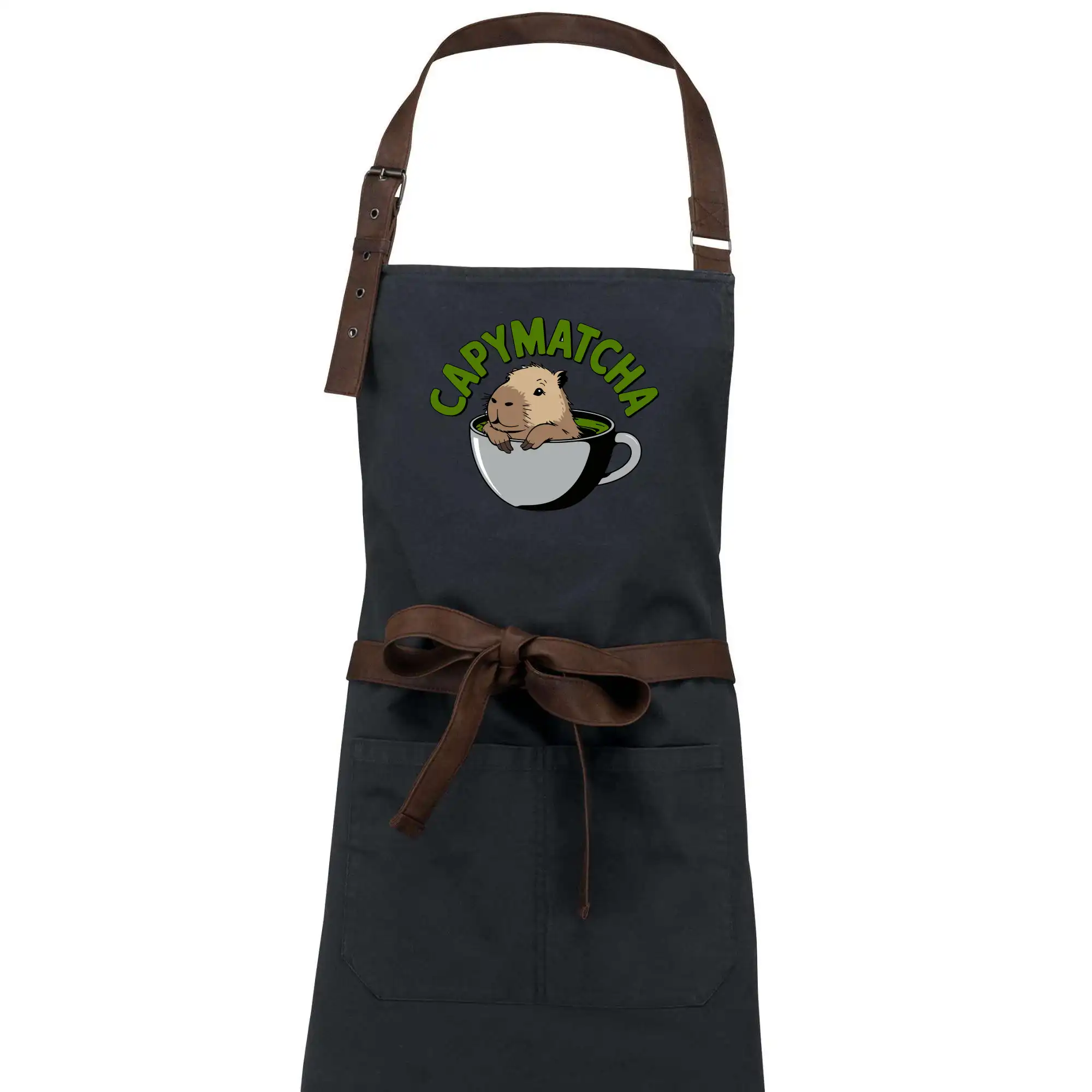 Tričká so zvieratami - Capybara papymatcha - Zástera Vintage