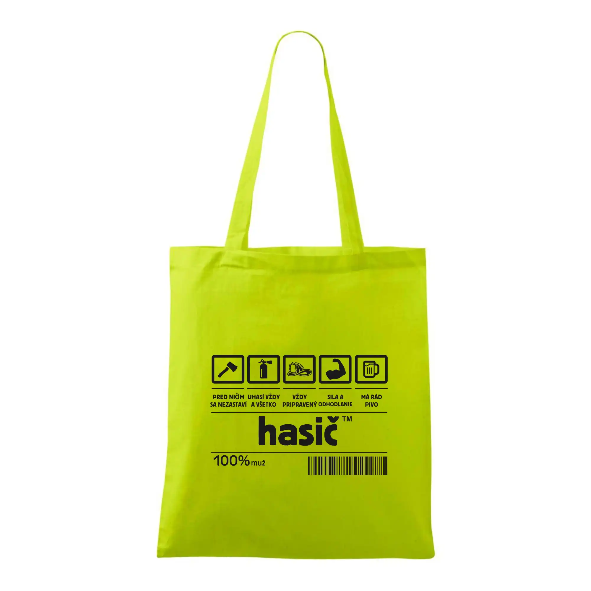 Čiarový kód - Hasič / hasička