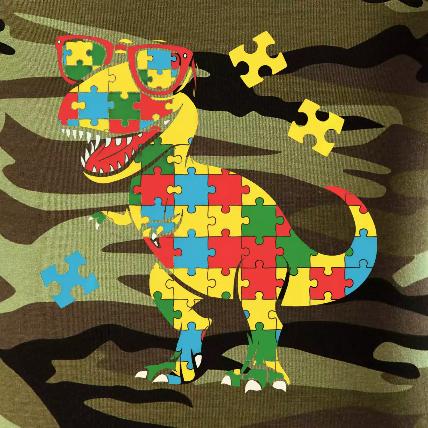 Autista dinosaurus puzzle