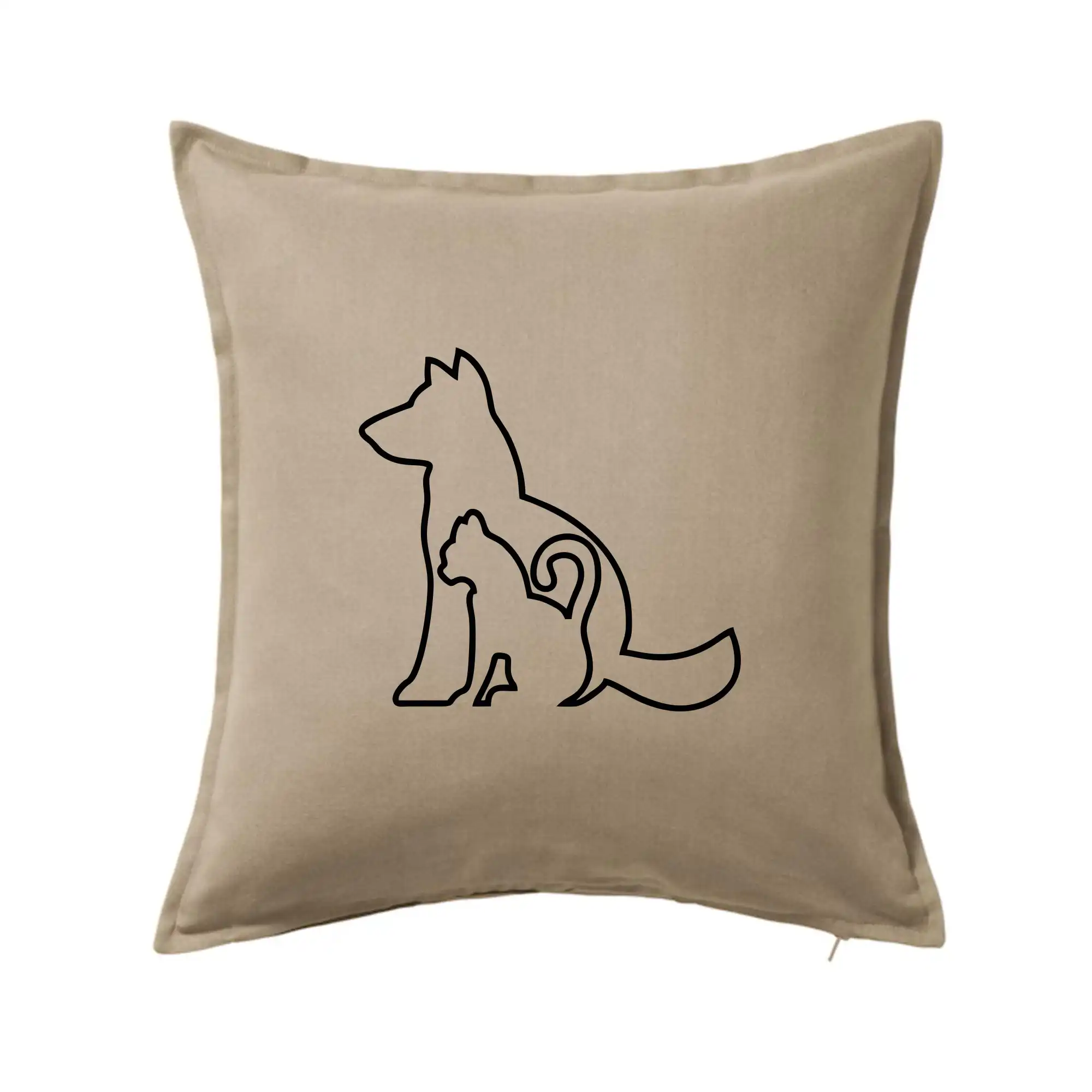 Vtipná tričká s mačkou - Mačkopes - Vankúš 50x50