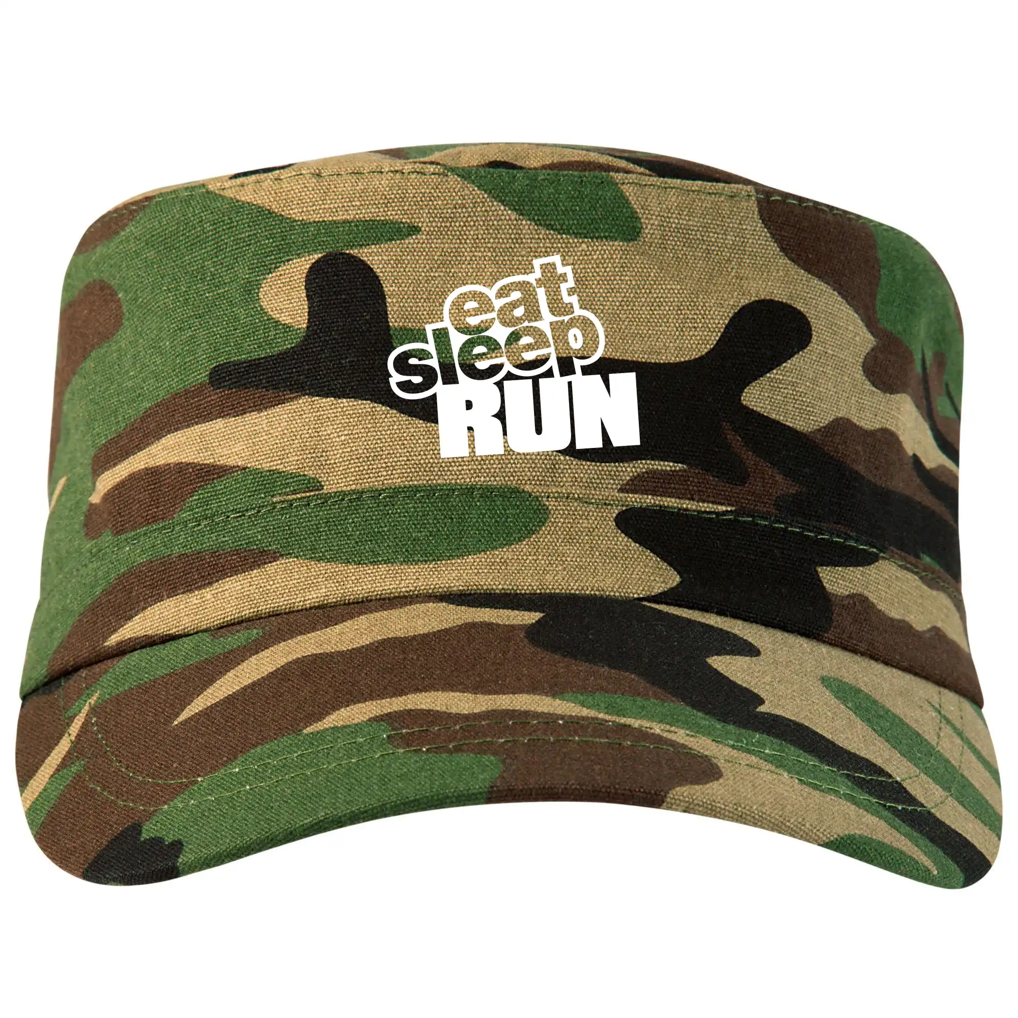 Eat sleep repeat - Eat sleep run - Šiltovka CAMO