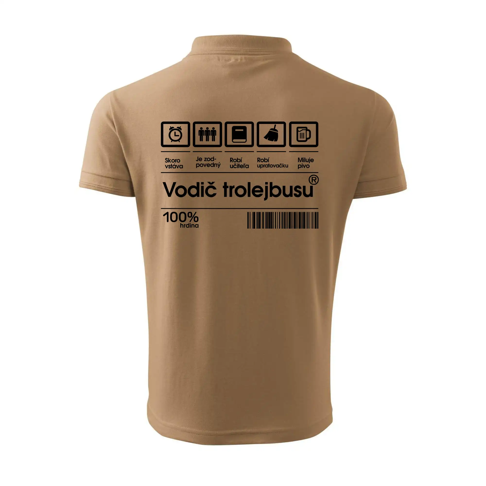 Čiarový kód - Vodič trolejbusu