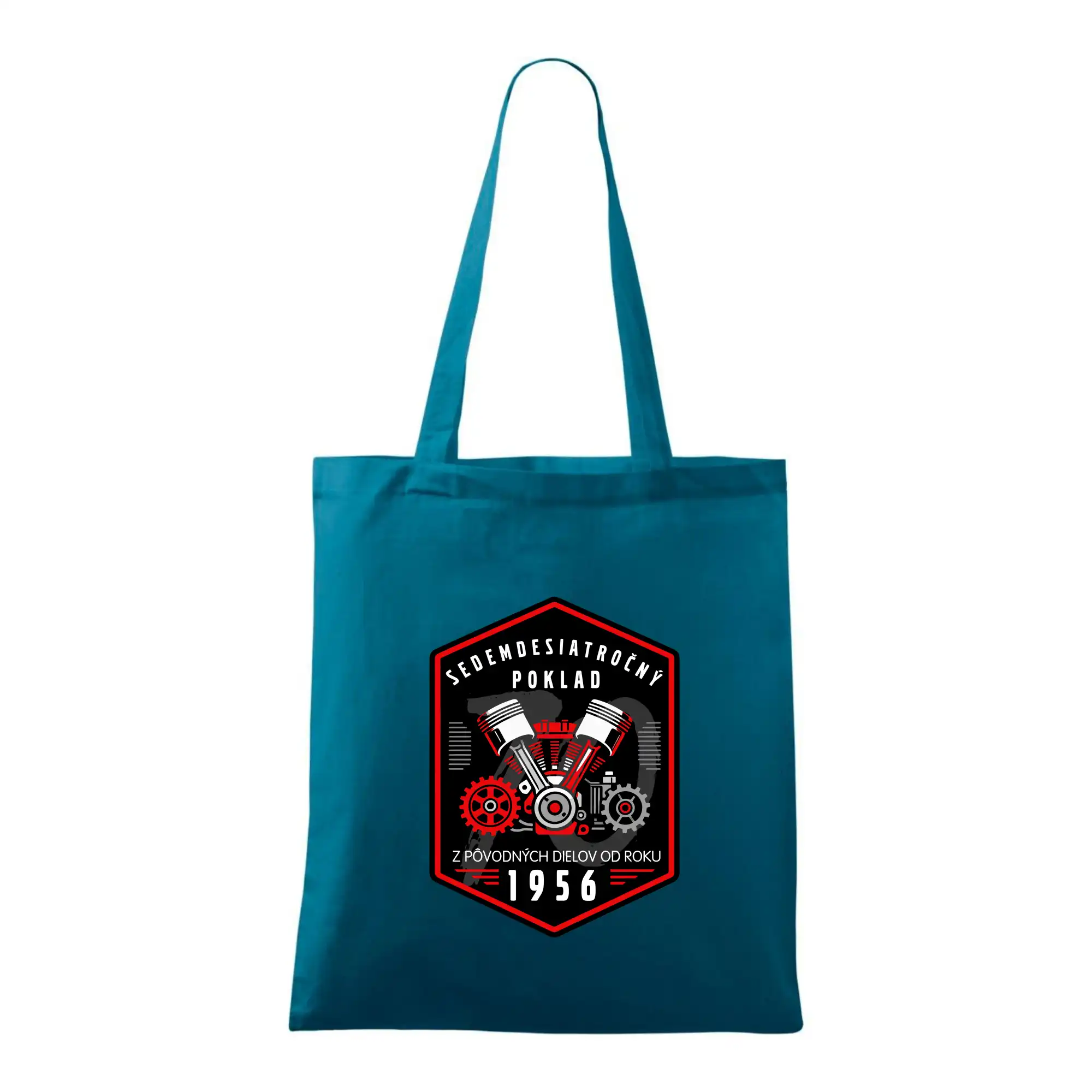 Trička s ročníkom 1956 - Sedemdesiatročný poklad z pôvodných dielov od roku 1956 - Taška bavlnená